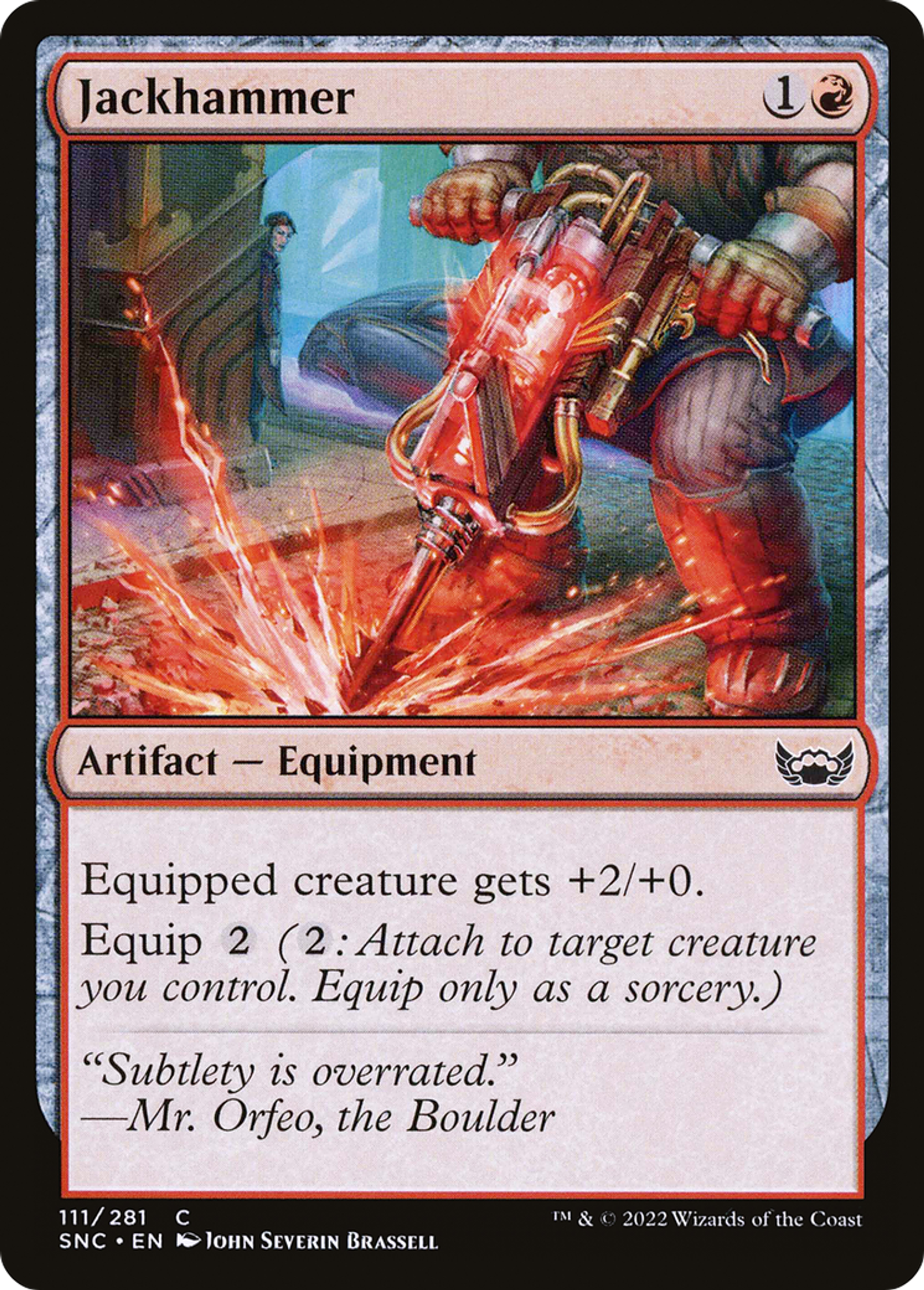 Jackhammer — Streets of New Capenna — Magic: The Gathering