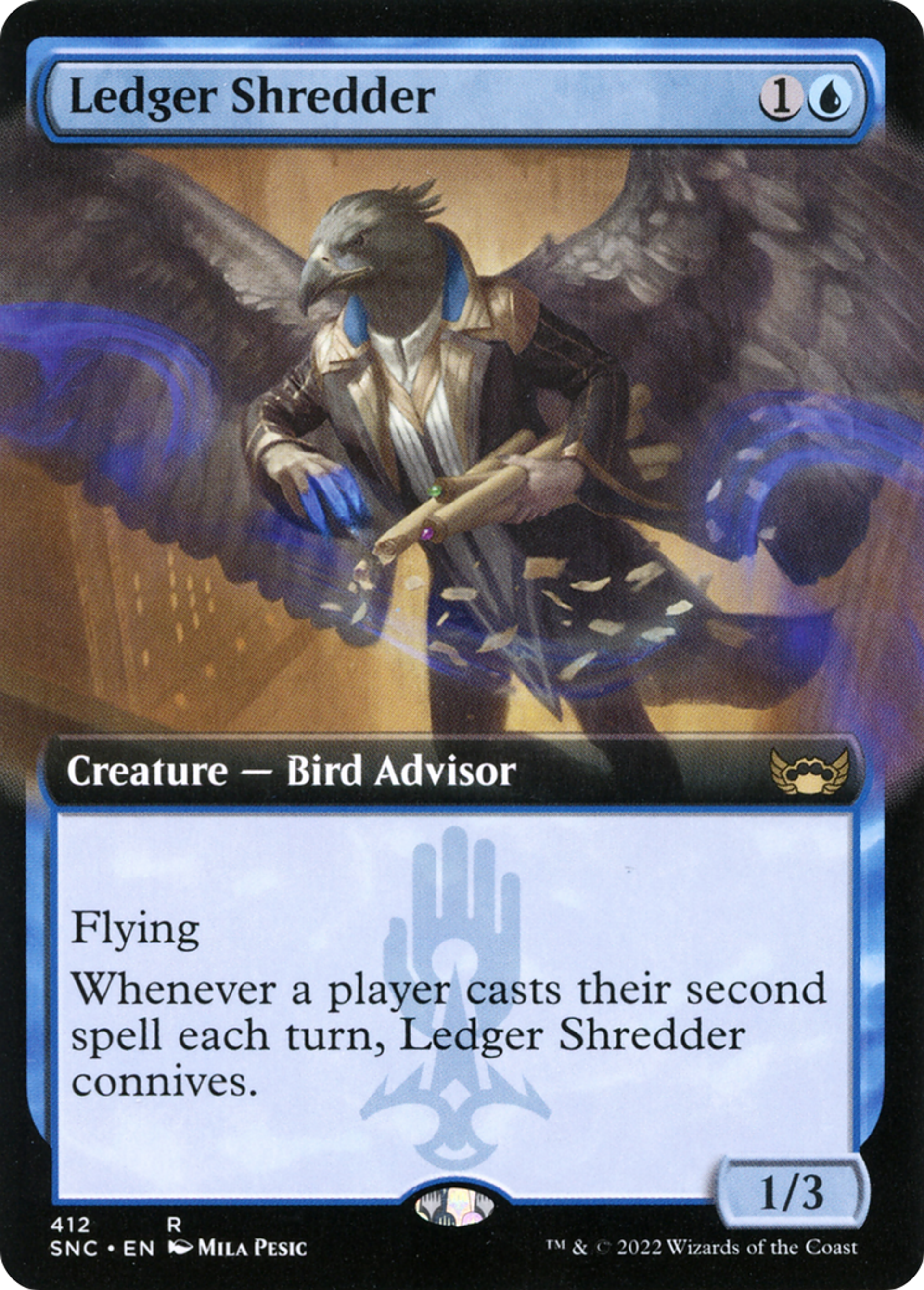 Ledger Shredder — Streets of New Capenna — Magic: The Gathering