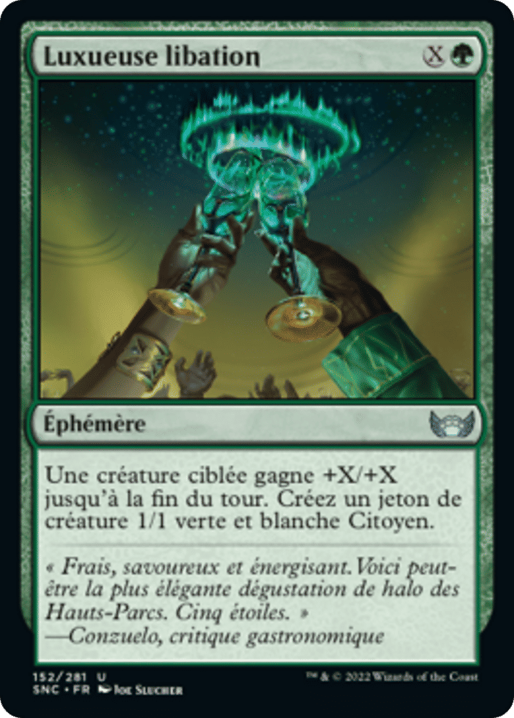 Luxueuse libation — Streets of New Capenna — Magic: The Gathering