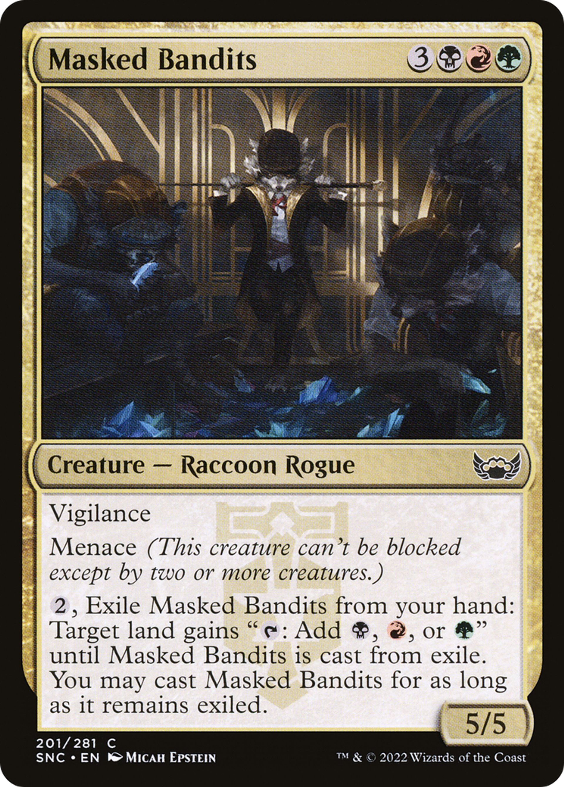Masked Bandits — Streets of New Capenna — Magic: The Gathering