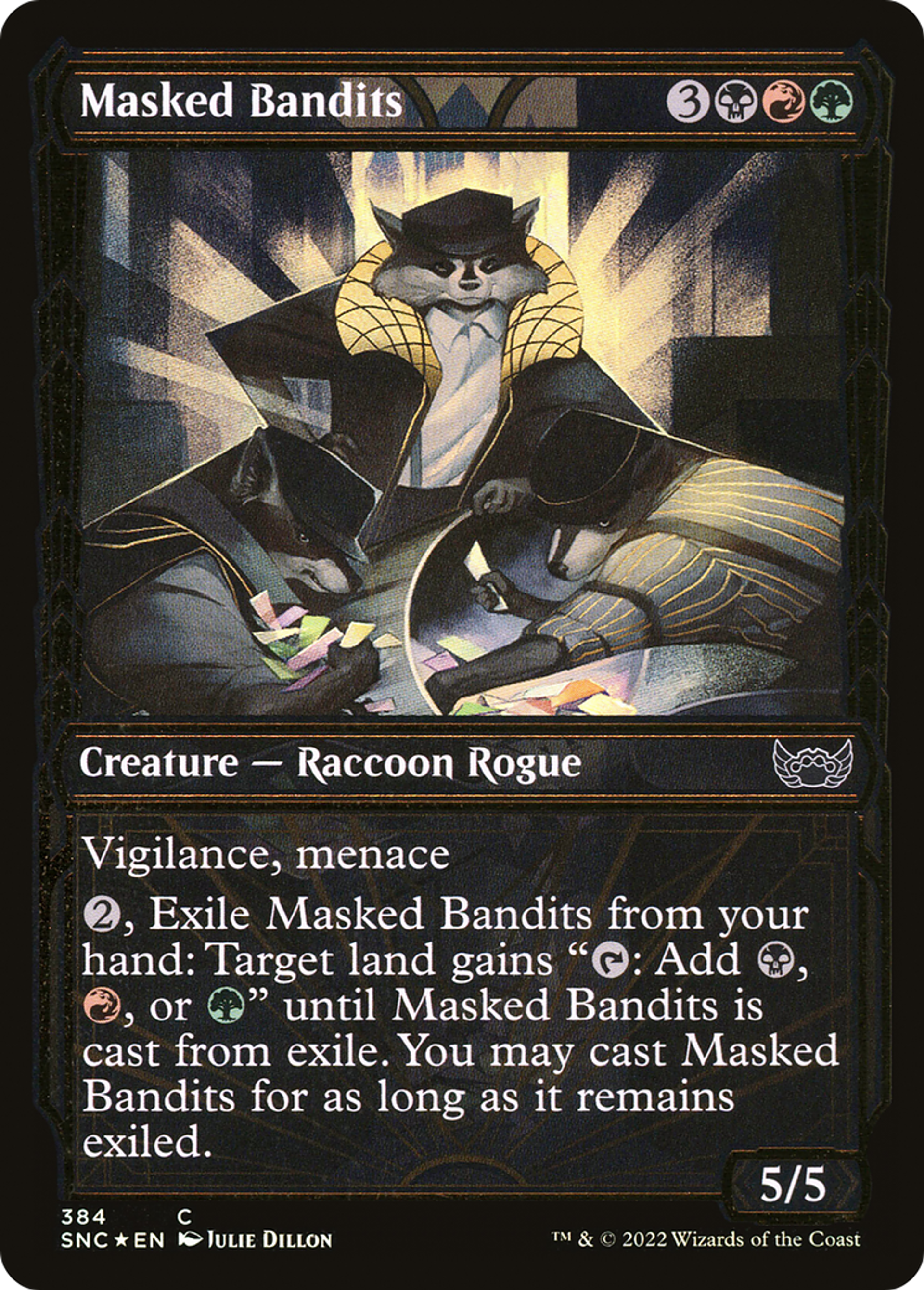 Bandits masqués — Streets of New Capenna — Magic: The Gathering