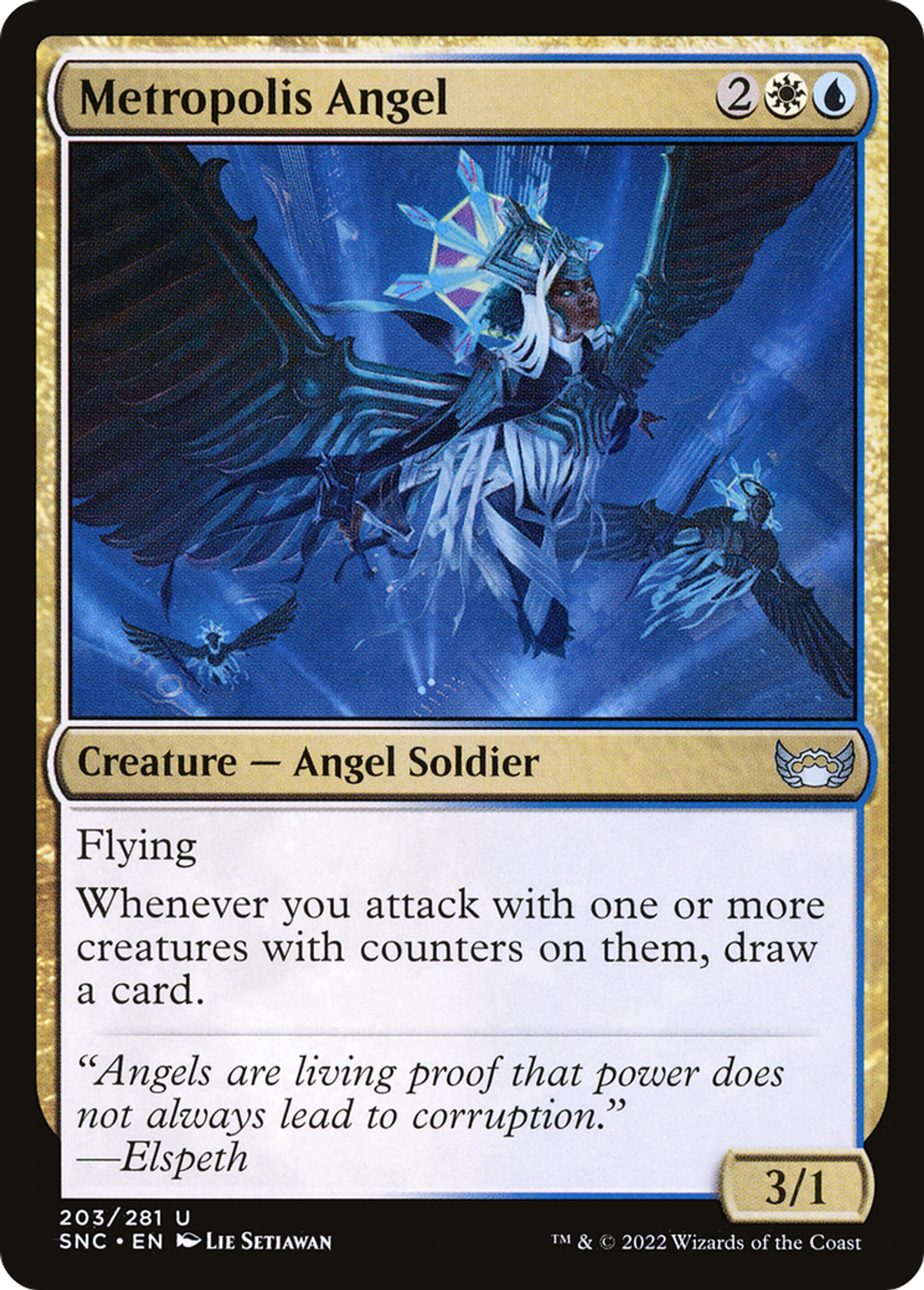 Metropolis Angel — Streets of New Capenna — Magic: The Gathering