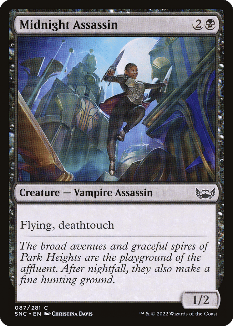 Midnight Assassin — Streets of New Capenna — Magic: The Gathering