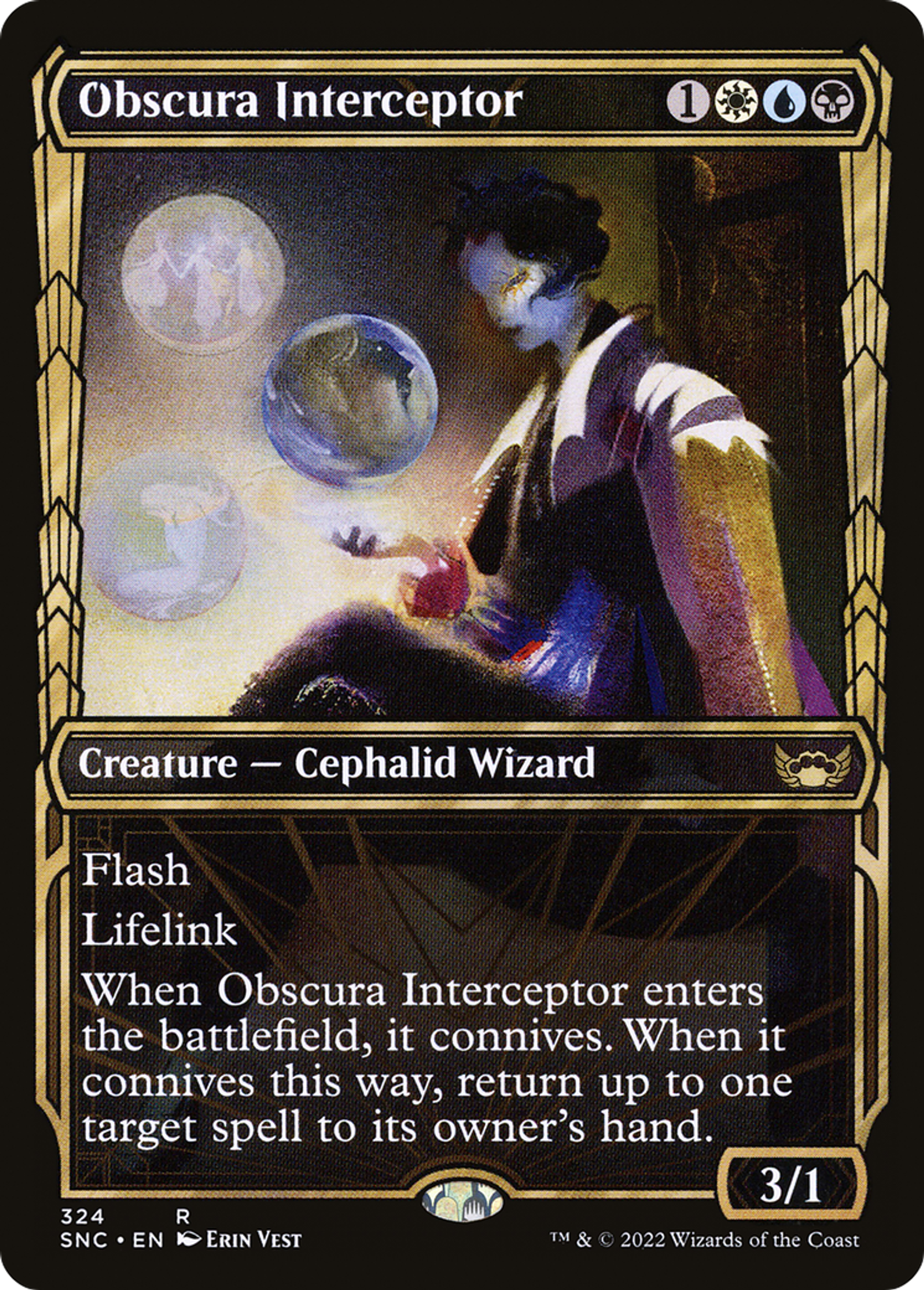 Obscura Interceptor — Streets of New Capenna — Magic: The Gathering