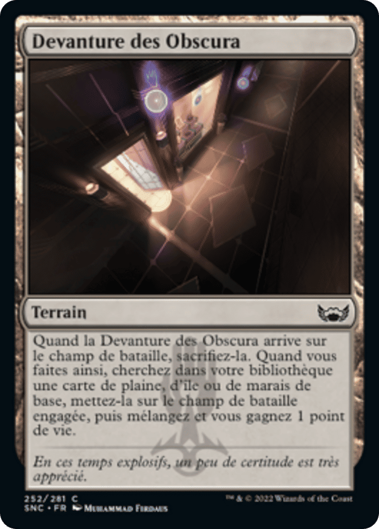 Devanture des Obscura — Streets of New Capenna — Magic: The Gathering