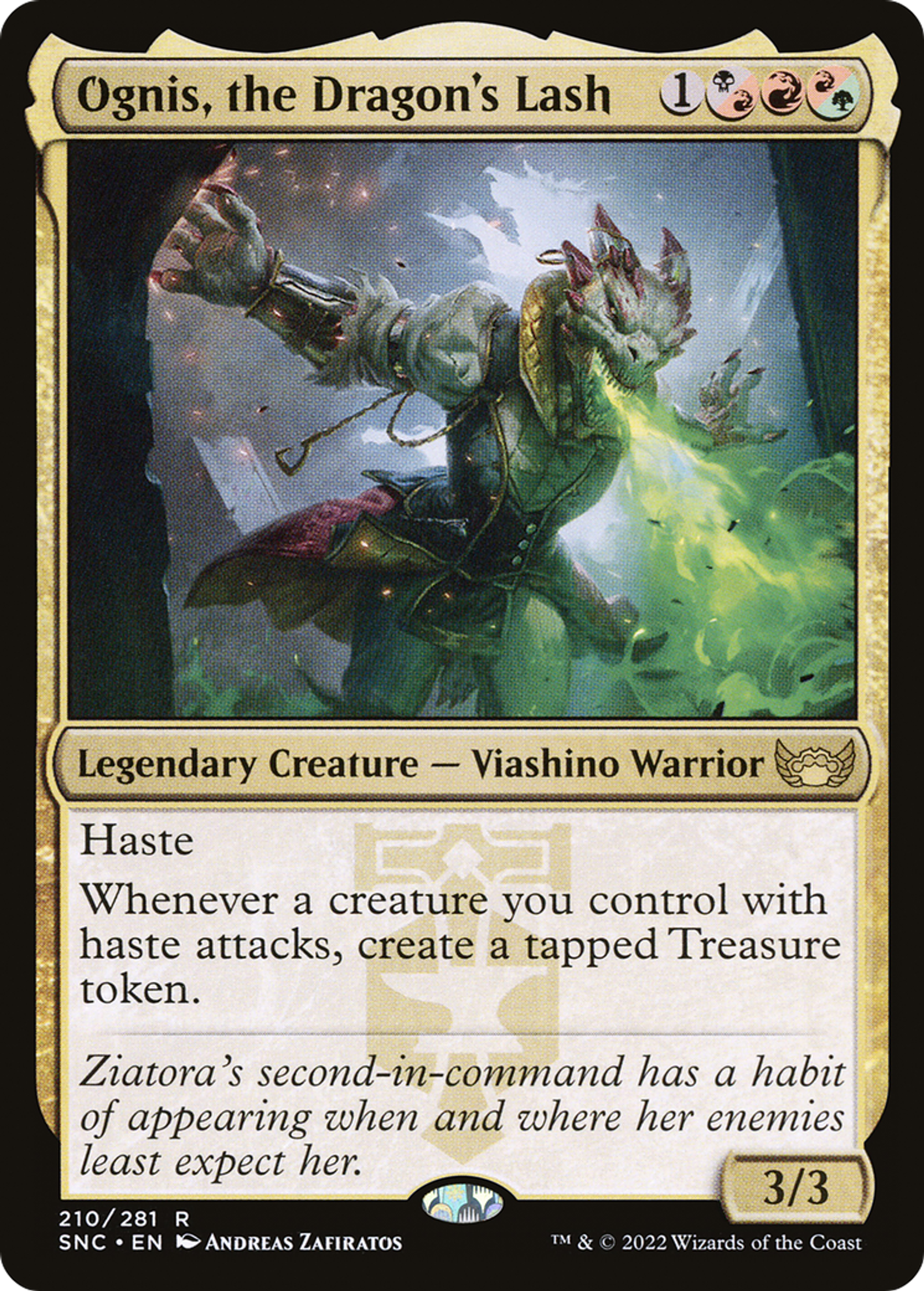 Ognis, the Dragon's Lash — Streets of New Capenna — Magic: The Gathering
