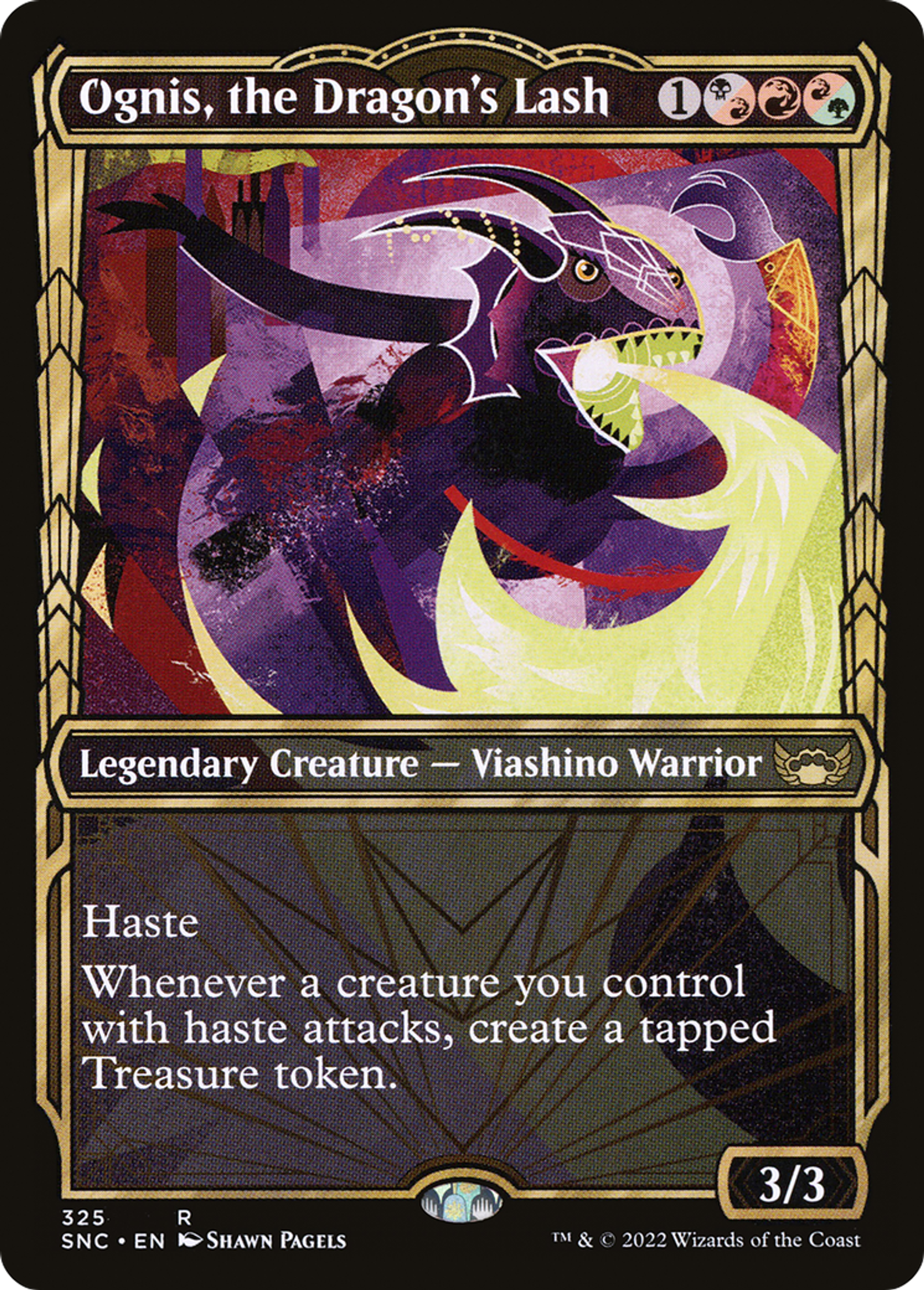 Ognis, the Dragon's Lash — Streets of New Capenna — Magic: The Gathering