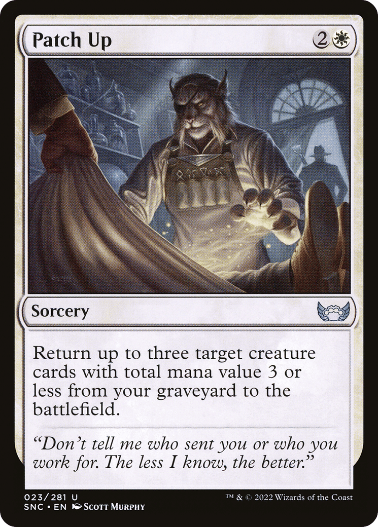 Patch Up — Streets of New Capenna — Magic: The Gathering