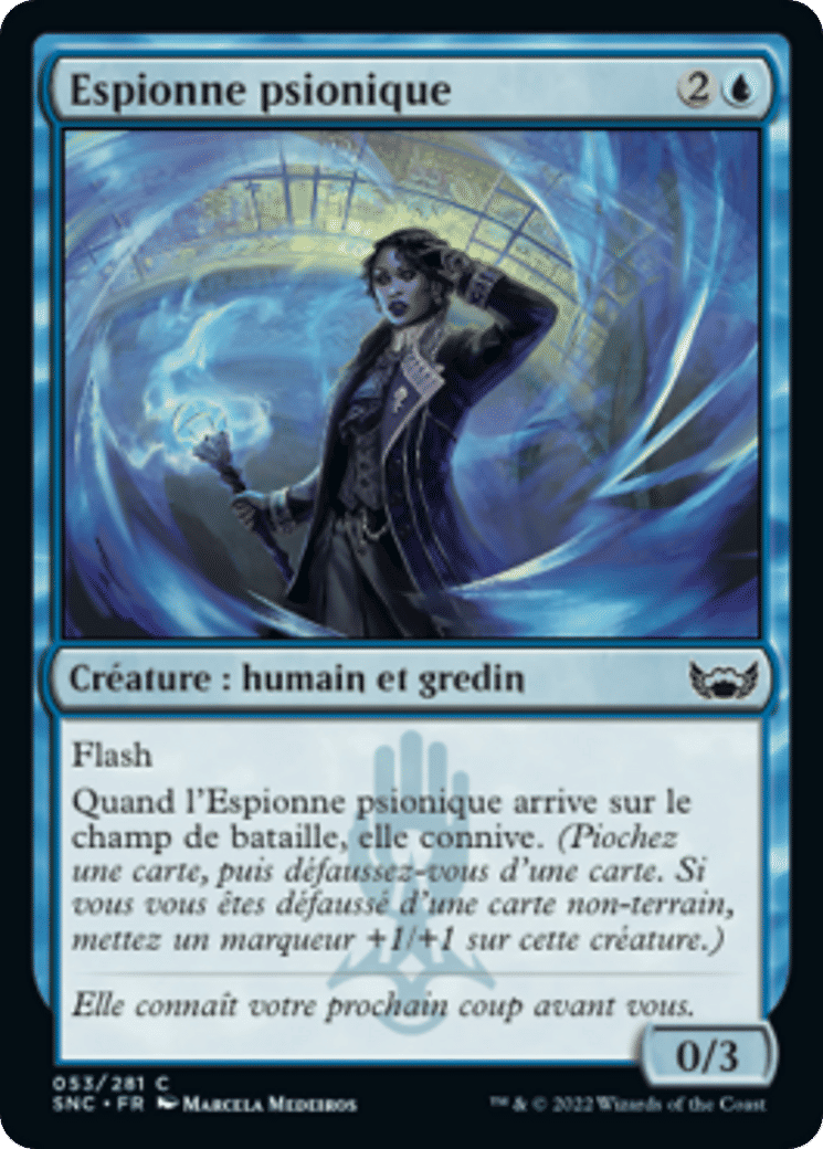 Espionne psionique — Streets of New Capenna — Magic: The Gathering