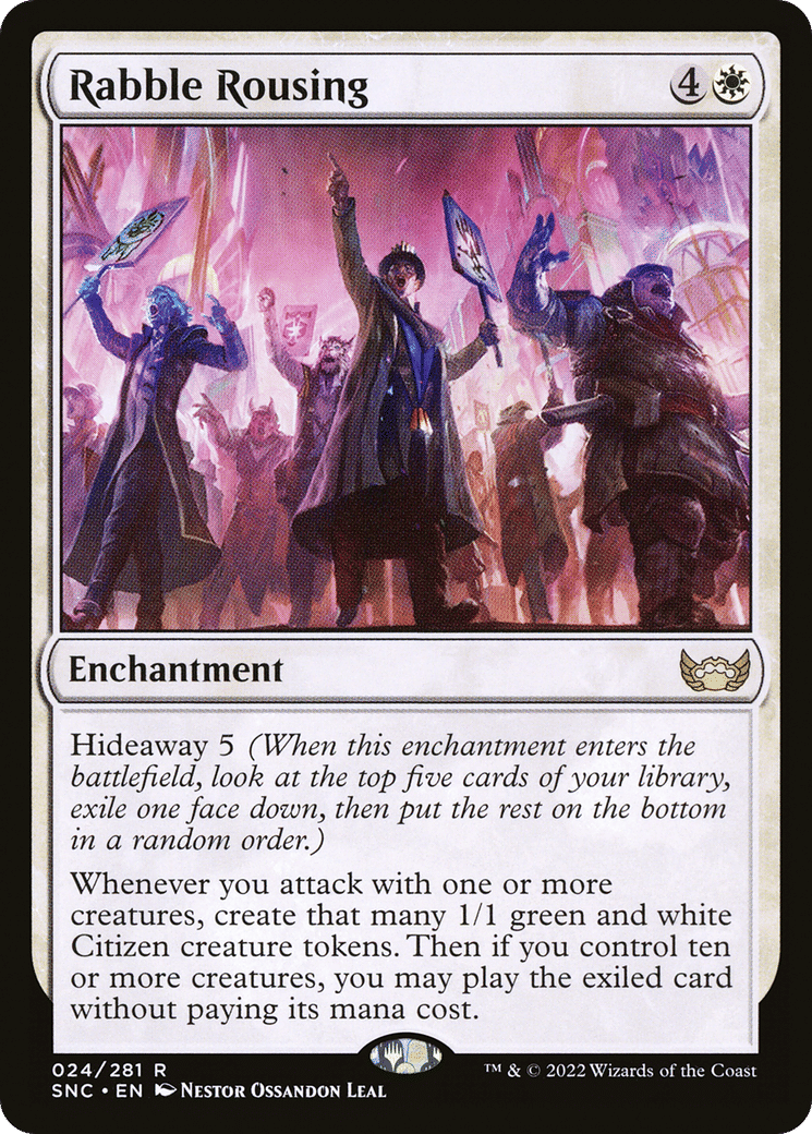 Rabble Rousing — Streets of New Capenna — Magic: The Gathering