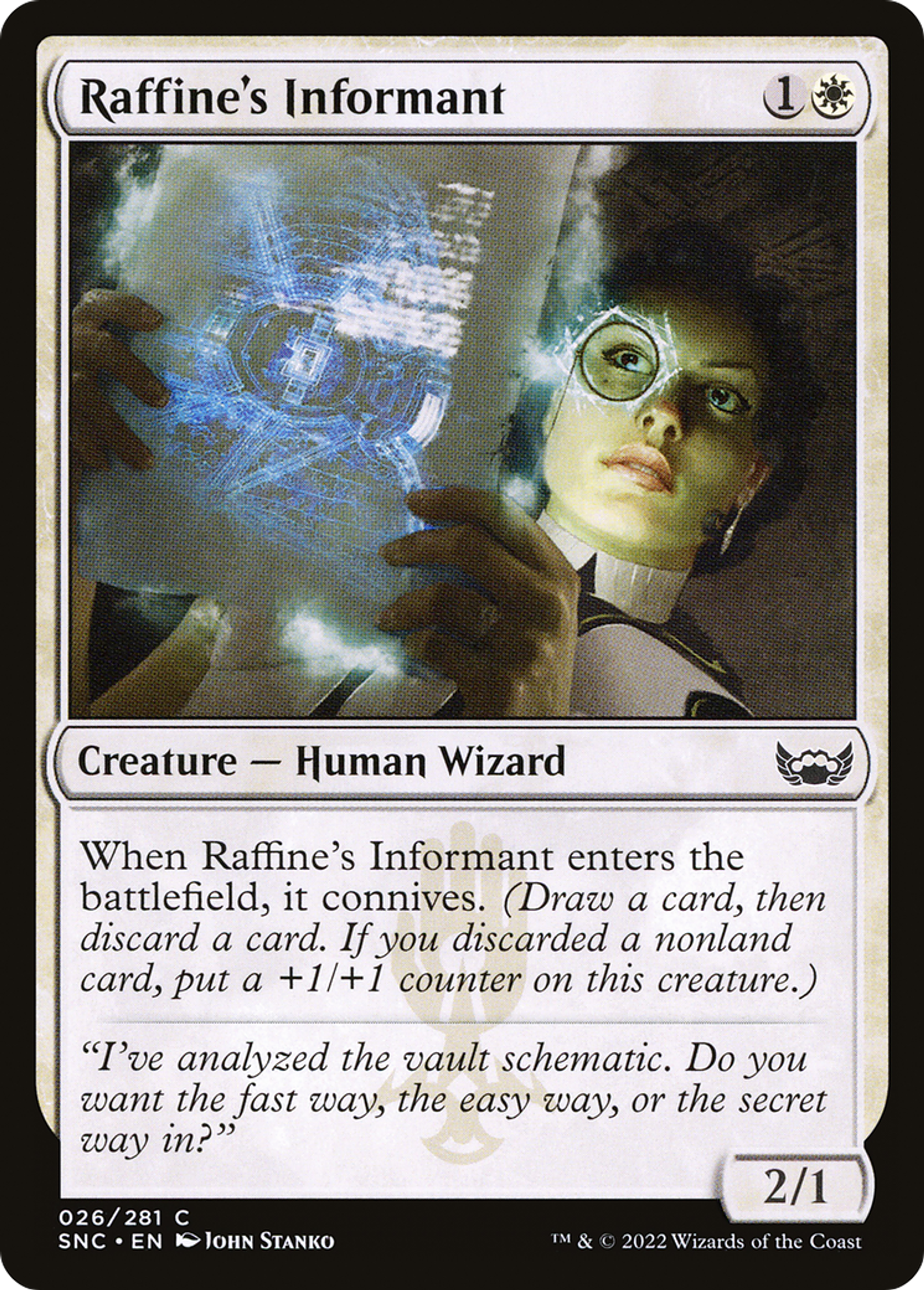 Raffine's Informant — Streets of New Capenna — Magic: The Gathering