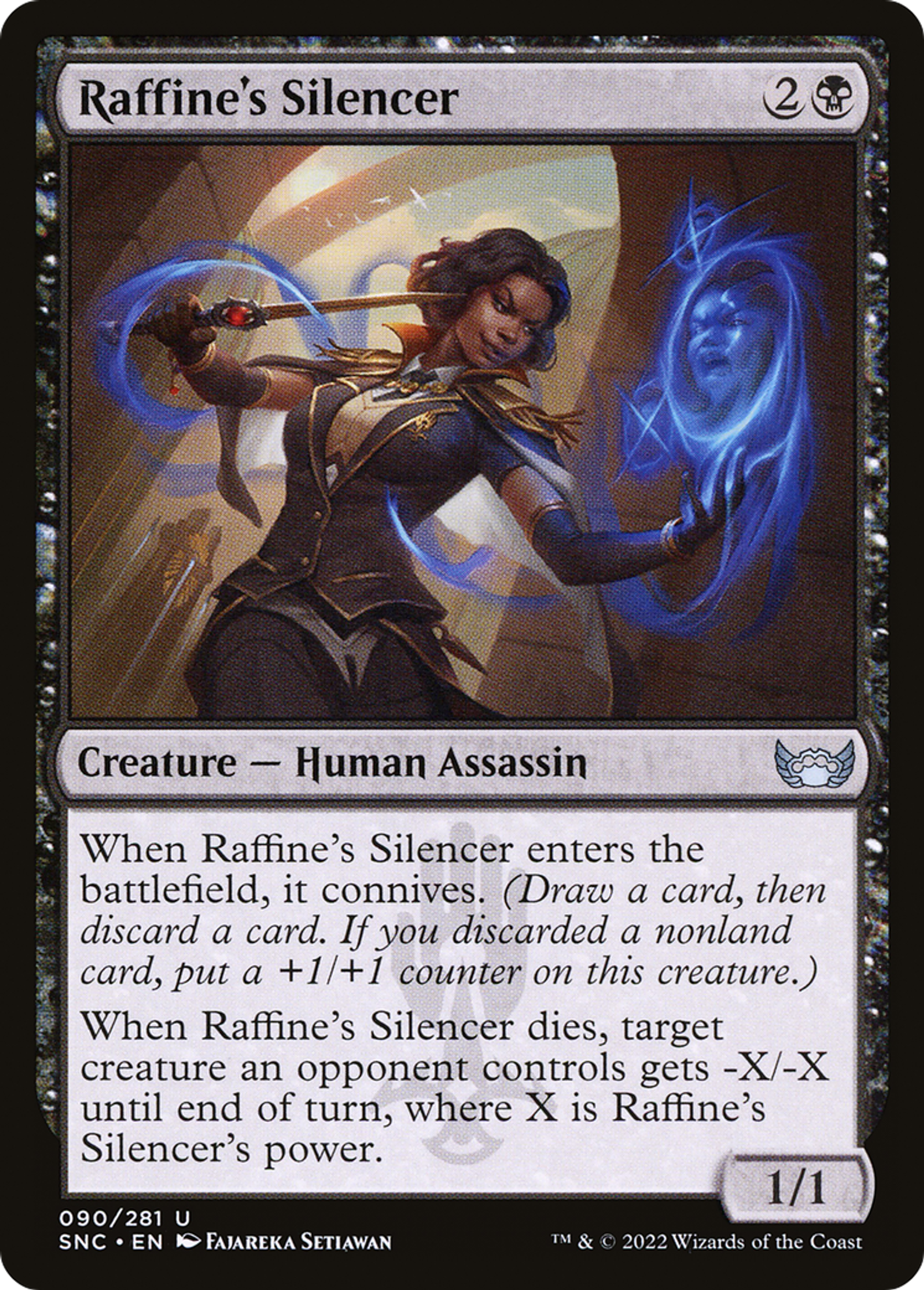 Raffine's Silencer — Streets of New Capenna — Magic: The Gathering