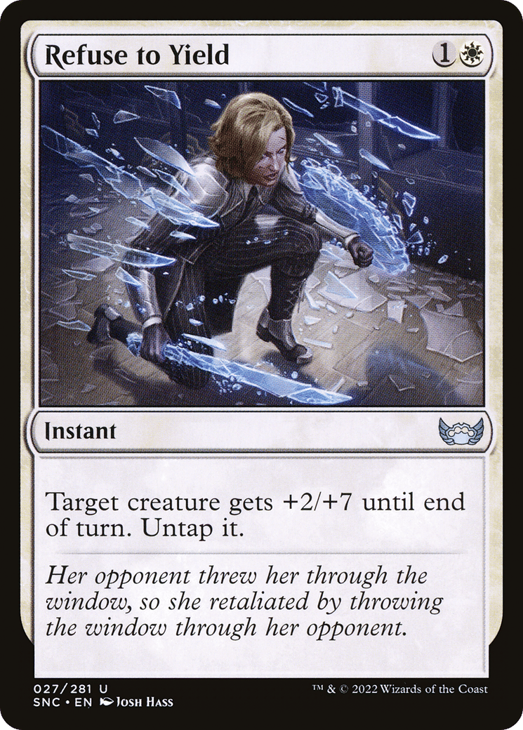 Refuse to Yield — Streets of New Capenna — Magic: The Gathering