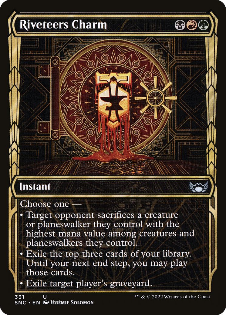 Riveteers Charm — Streets of New Capenna — Magic: The Gathering
