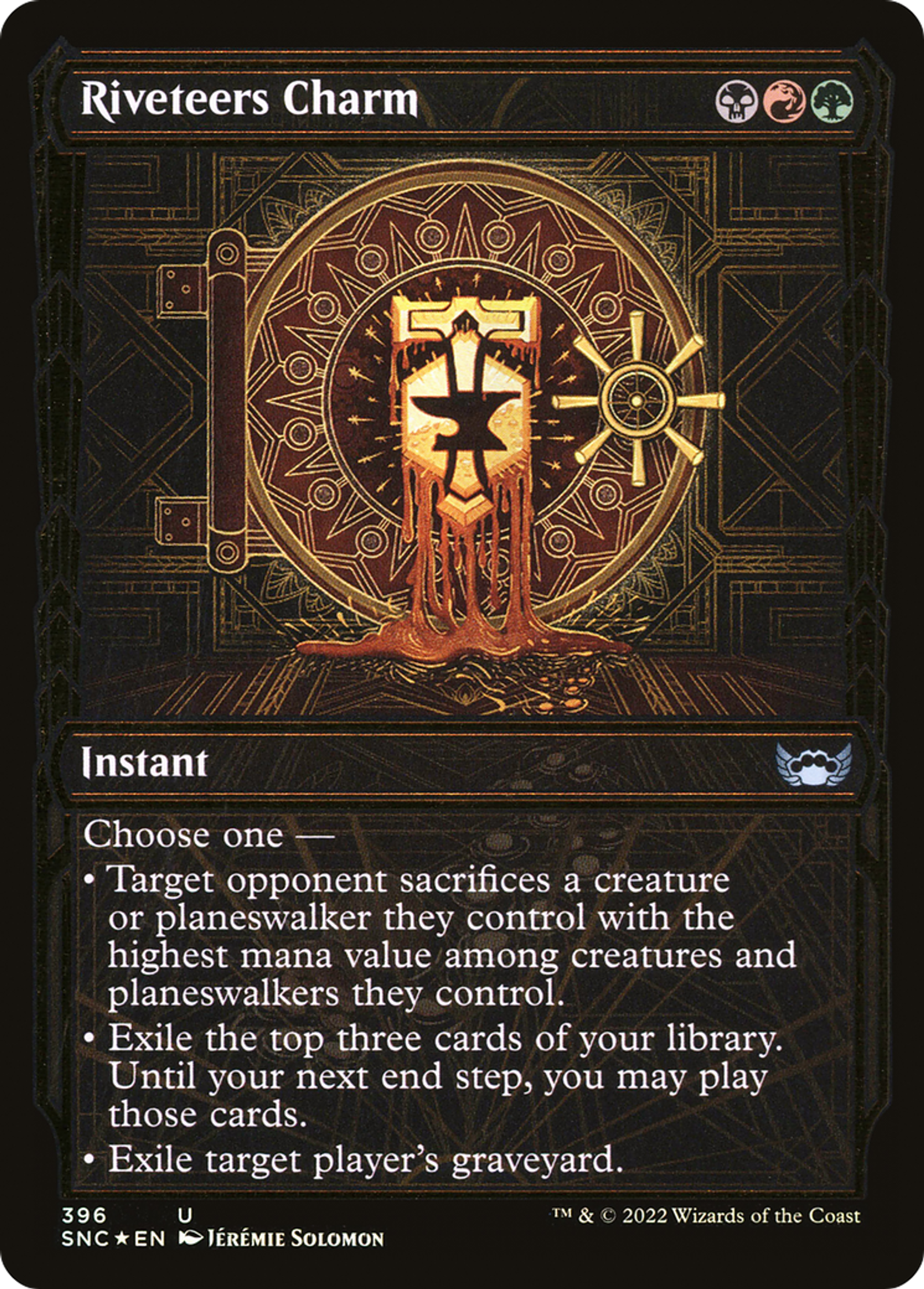 Riveteers Charm — Streets of New Capenna — Magic: The Gathering