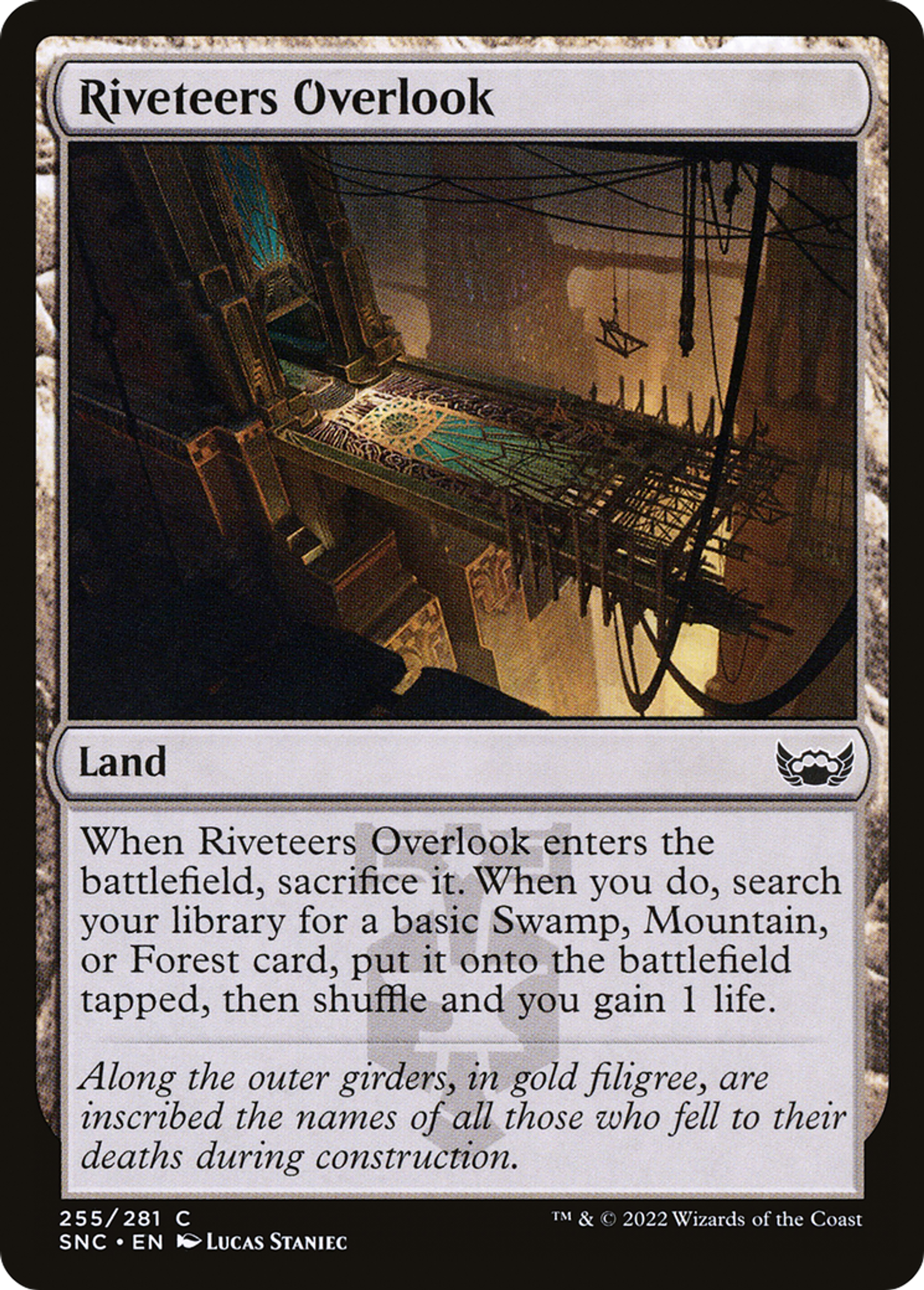 Riveteers Overlook — Streets of New Capenna — Magic: The Gathering