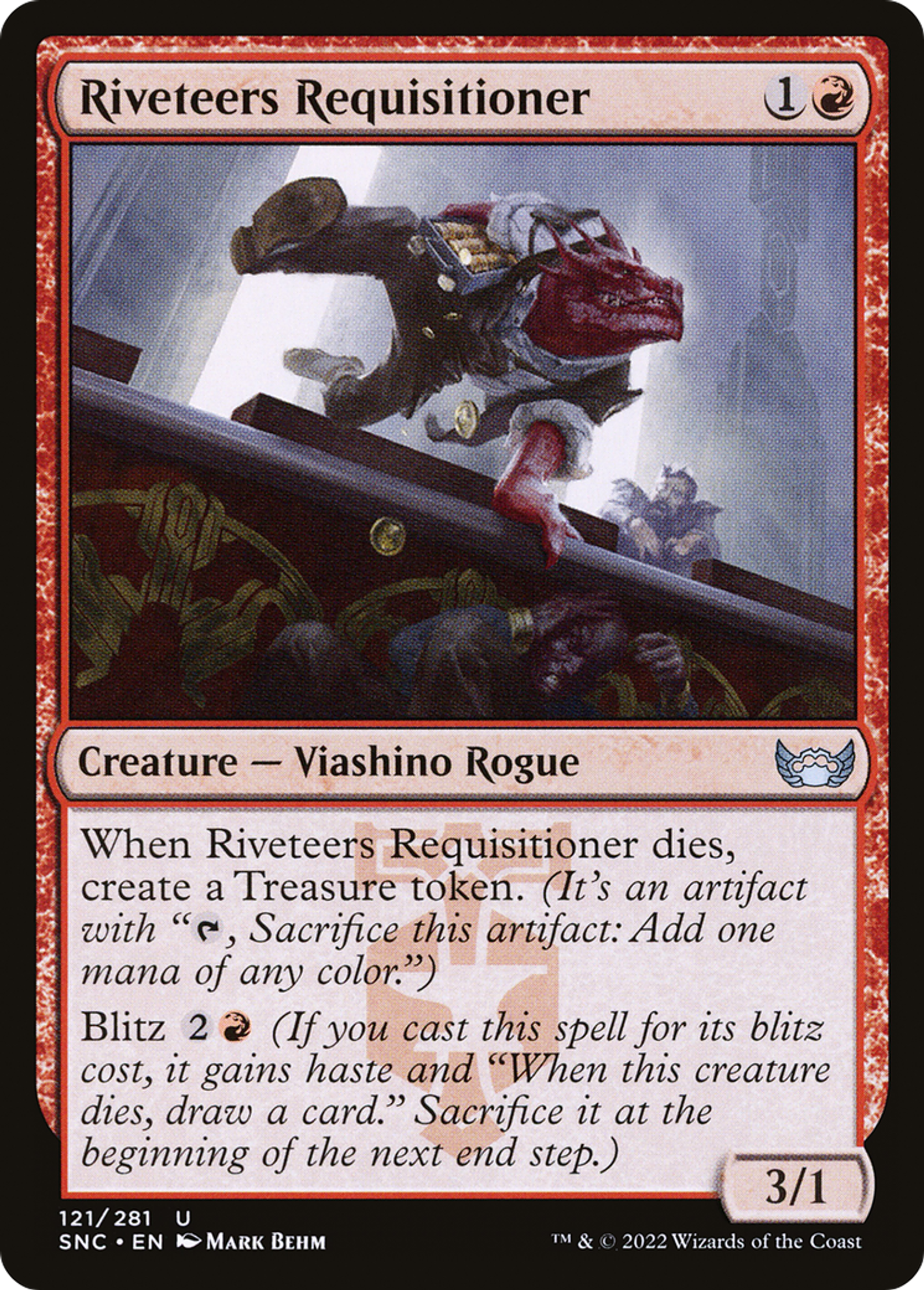 Réquisitionneur des Riveteurs — Streets of New Capenna — Magic: The Gathering