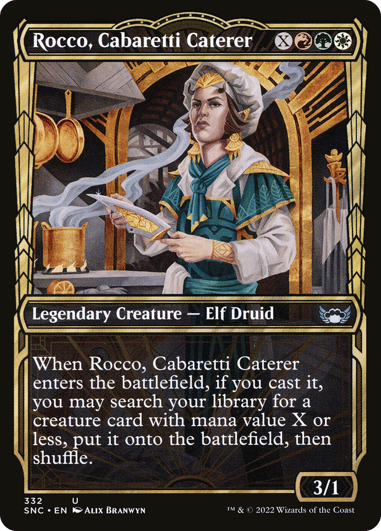 Rocco, Cabaretti Caterer — Streets of New Capenna — Magic: The Gathering