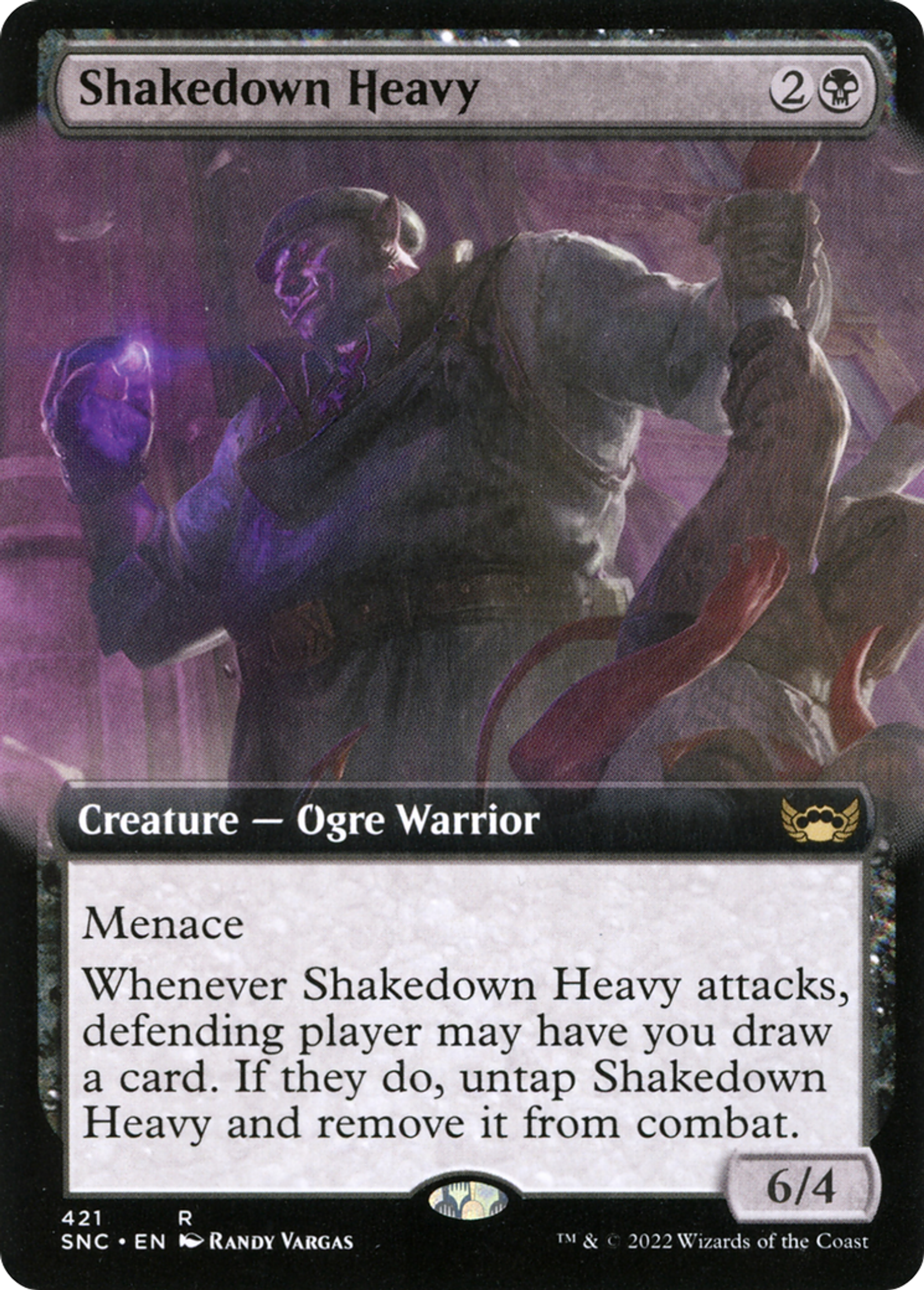 Lourdaud extorqueur — Streets of New Capenna — Magic: The Gathering
