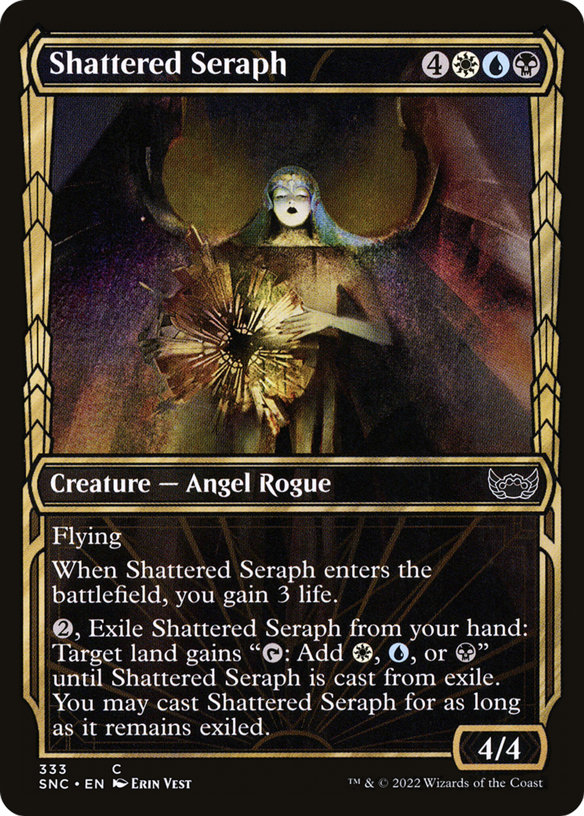 Shattered Seraph — Streets of New Capenna — Magic: The Gathering