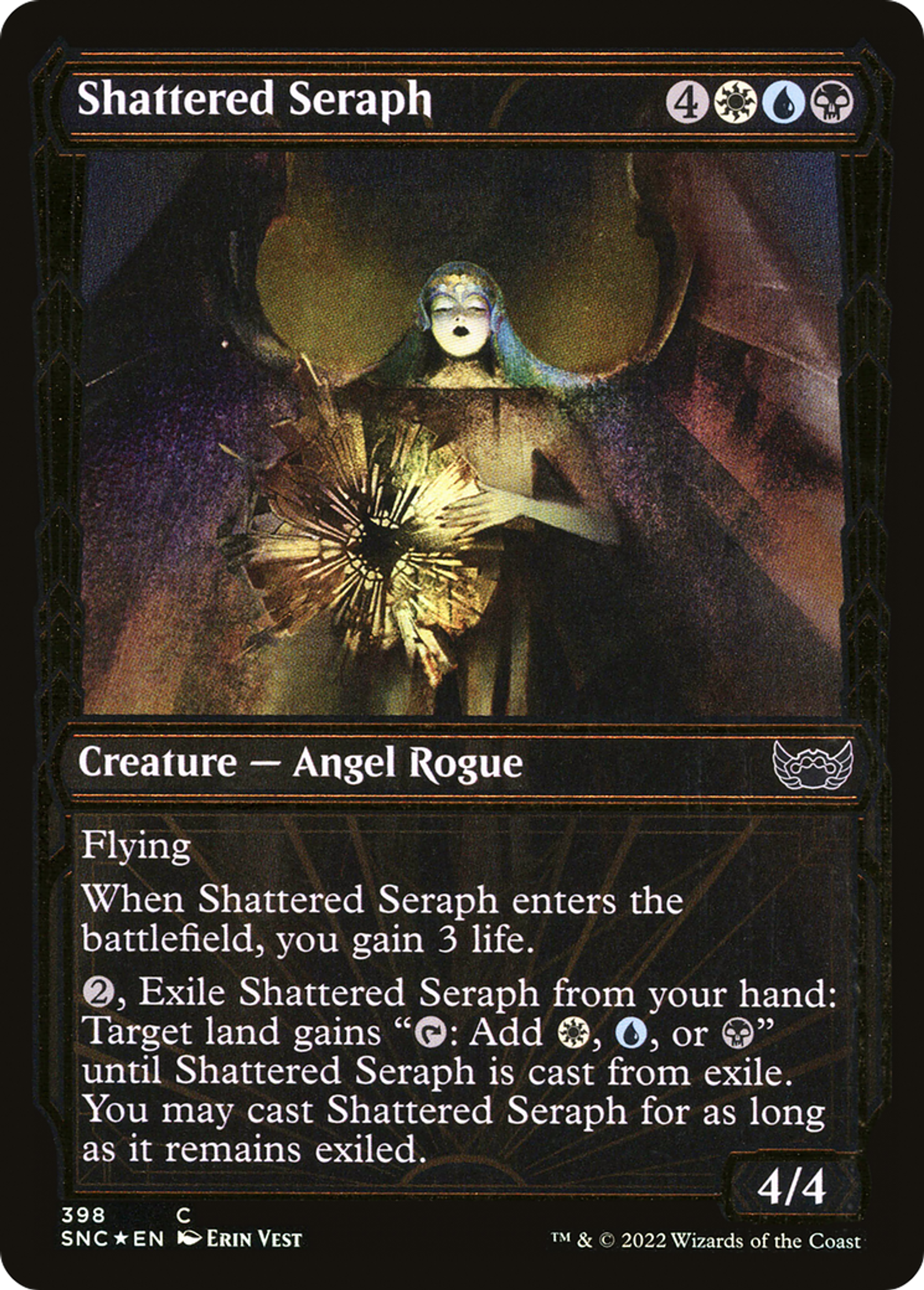 Shattered Seraph — Streets of New Capenna — Magic: The Gathering
