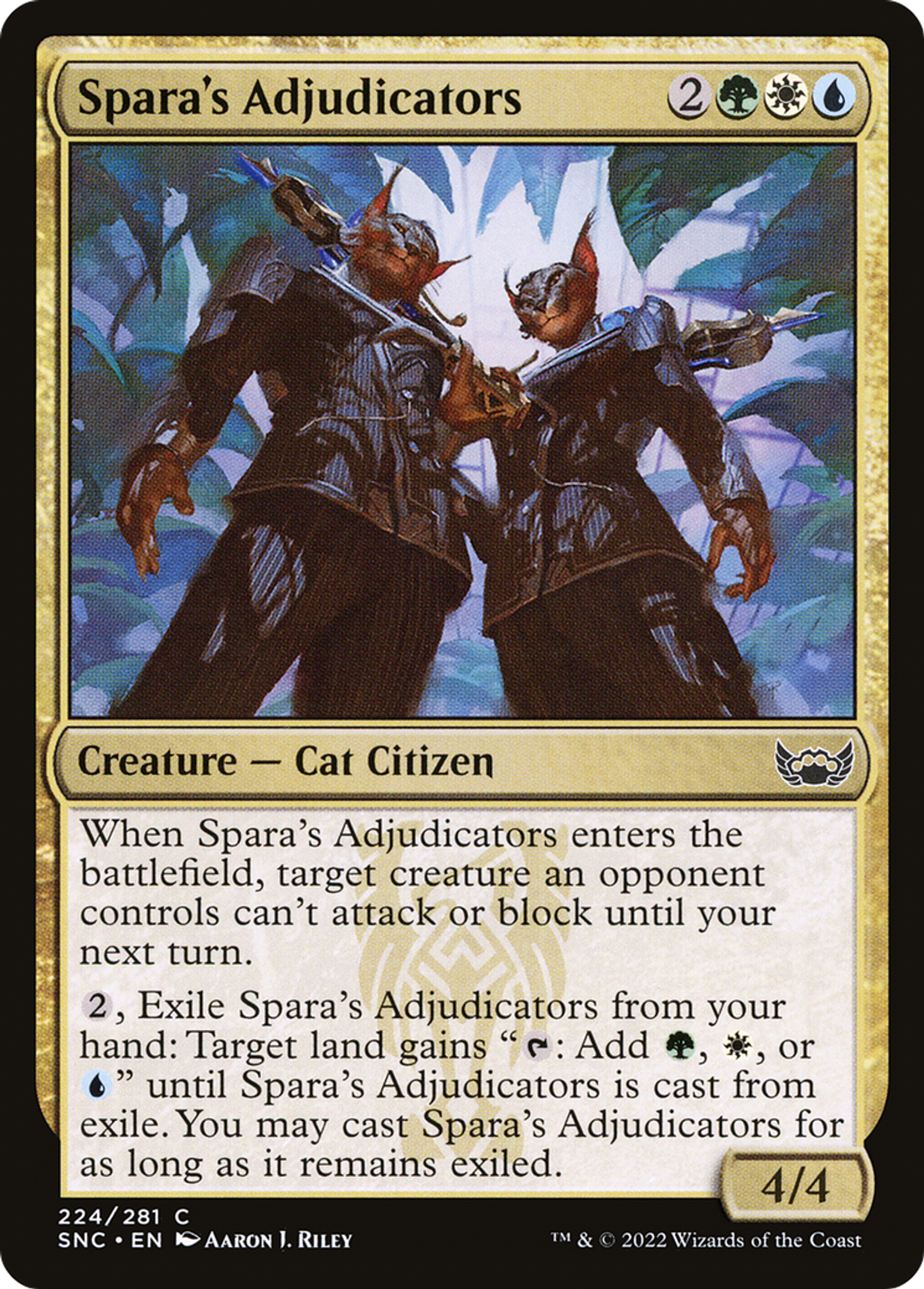 Spara's Adjudicators — Streets of New Capenna — Magic: The Gathering