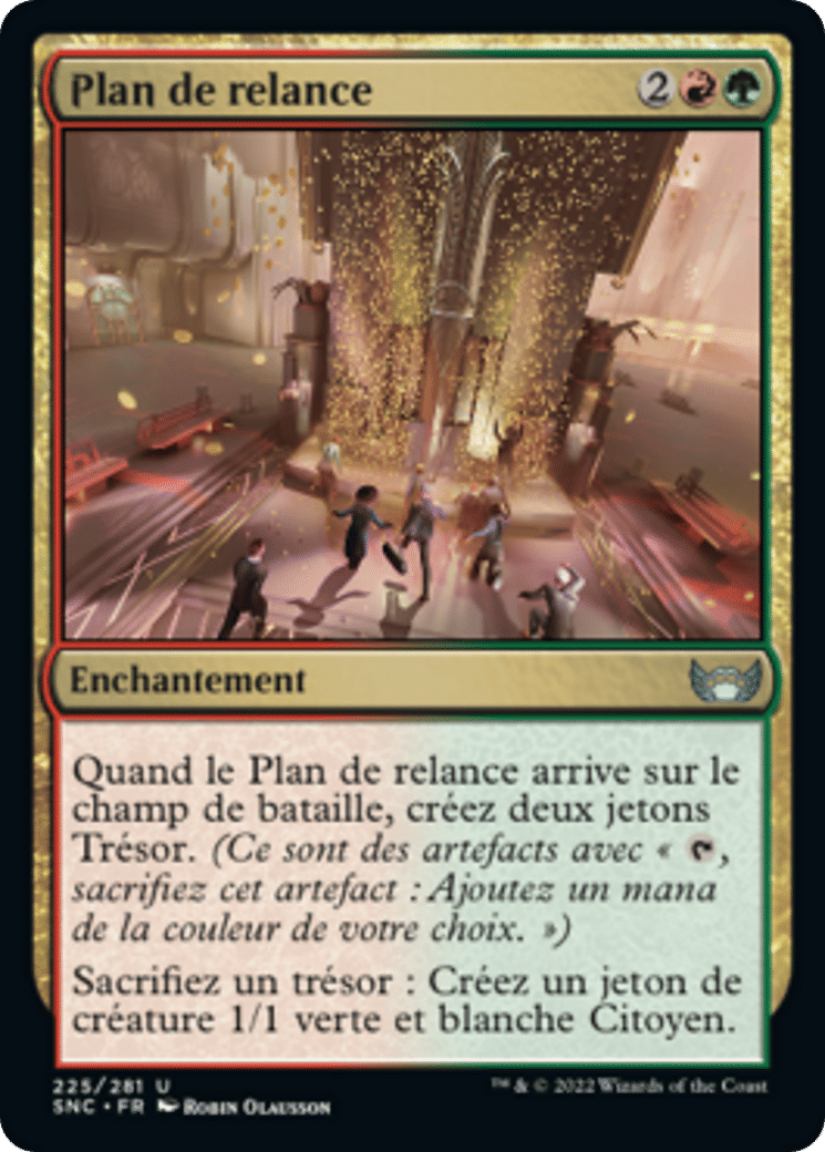 Plan de relance — Streets of New Capenna — Magic: The Gathering