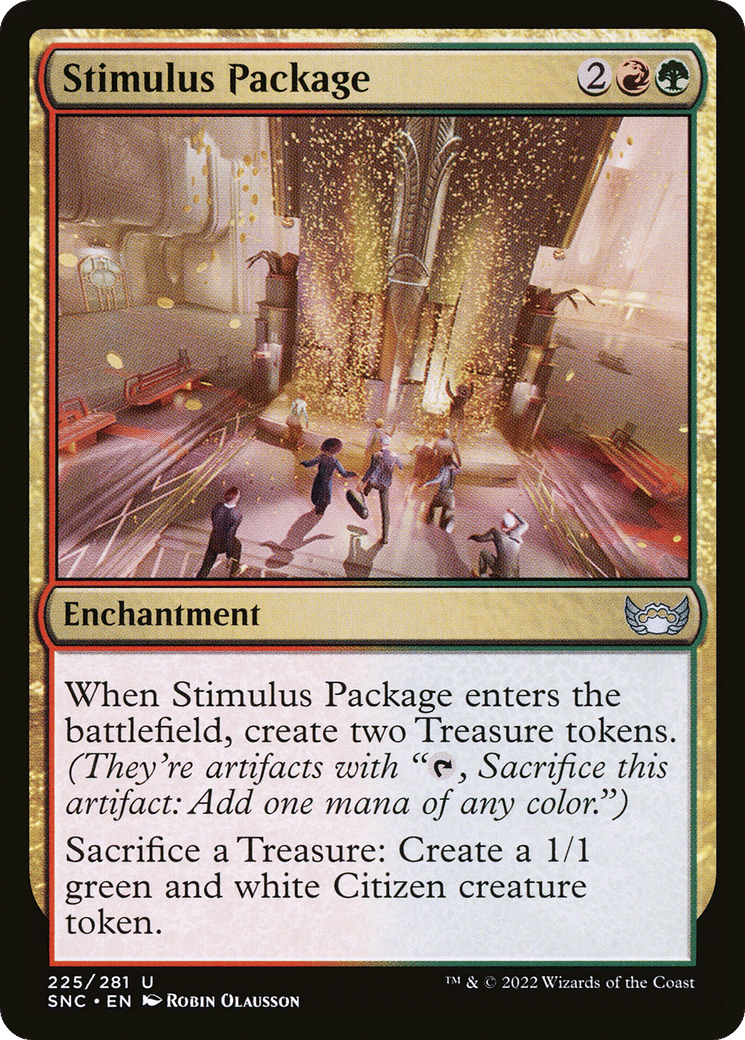 Stimulus Package — Streets of New Capenna — Magic: The Gathering