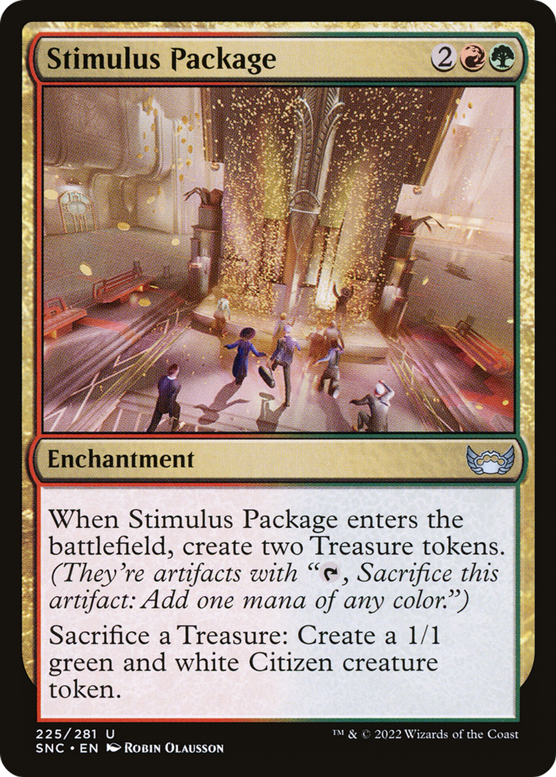 Stimulus Package — Streets of New Capenna — Magic: The Gathering