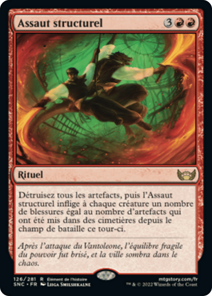 Assaut structurel — Streets of New Capenna — Magic: The Gathering