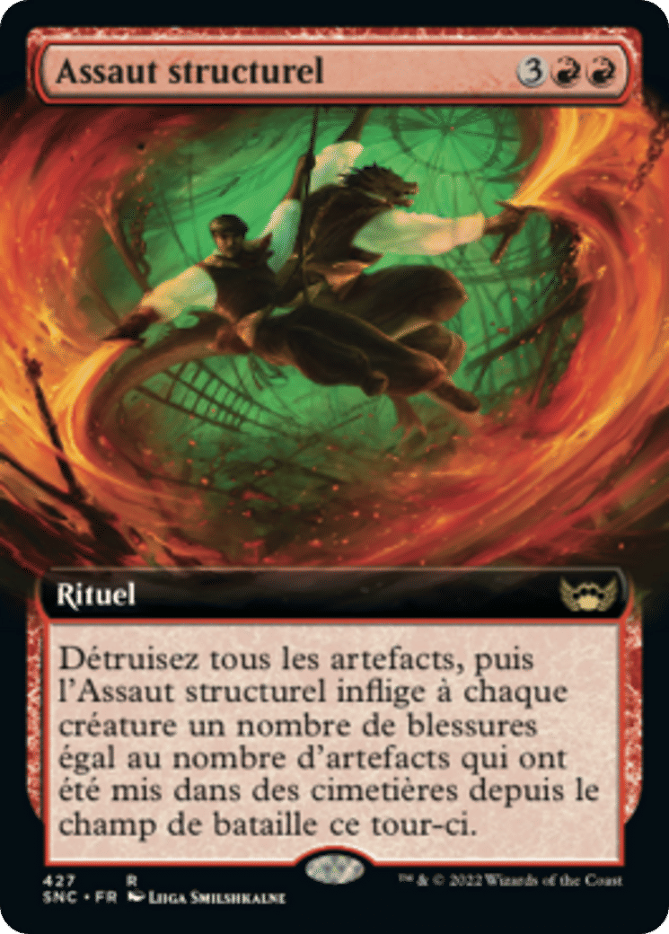 Assaut structurel — Streets of New Capenna — Magic: The Gathering