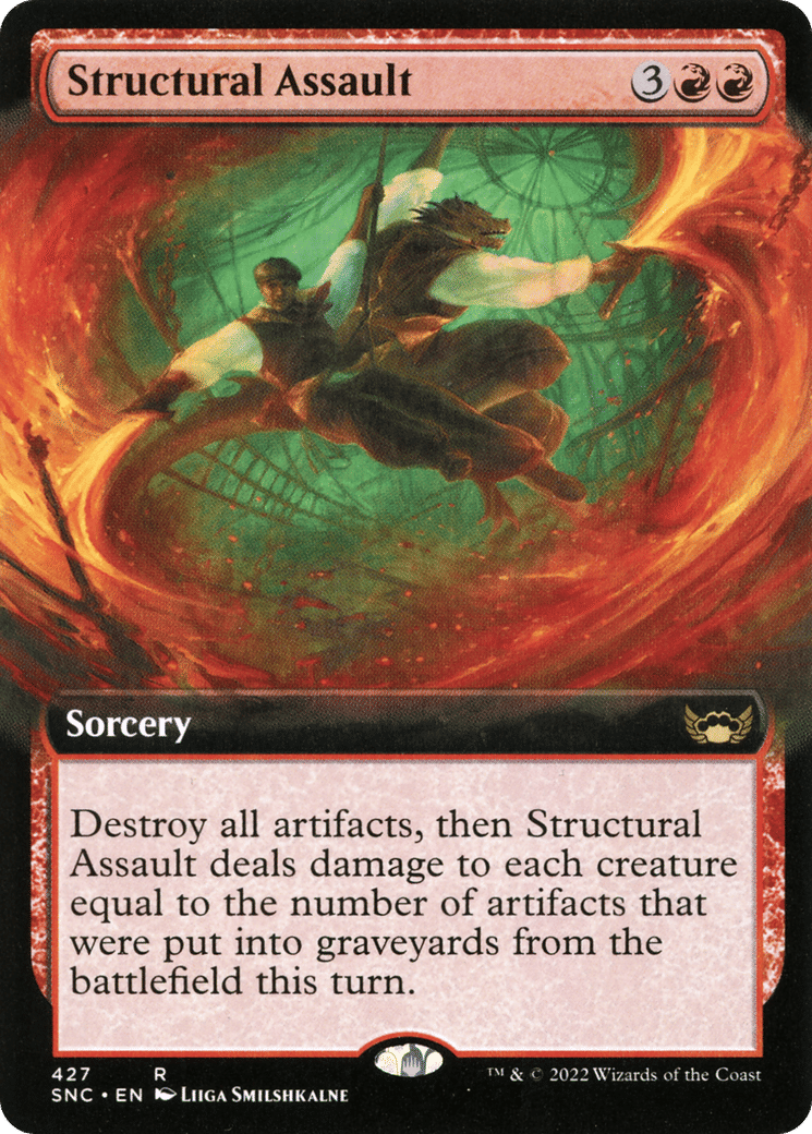 Structural Assault — Streets of New Capenna — Magic: The Gathering