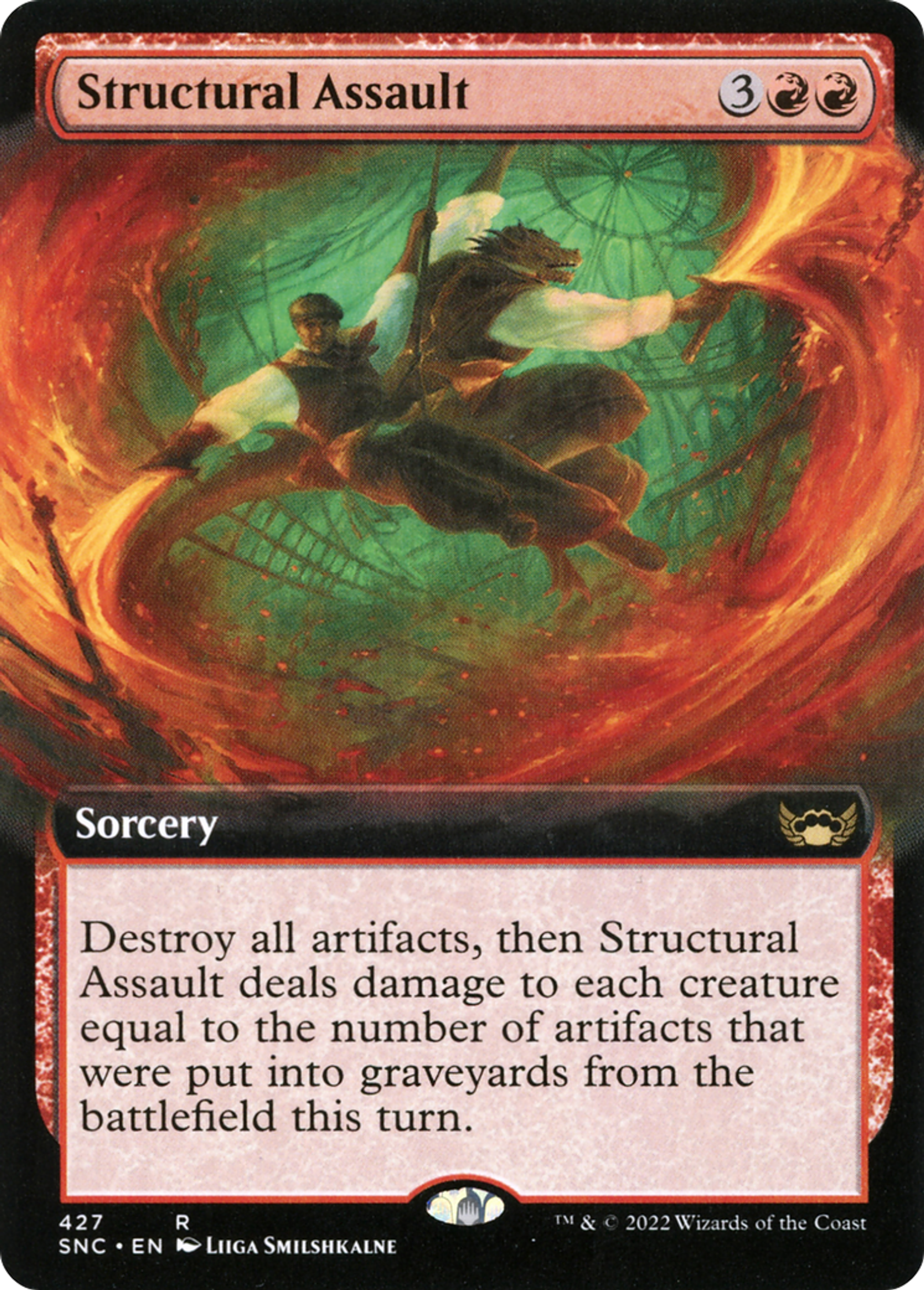 Structural Assault — Streets of New Capenna — Magic: The Gathering