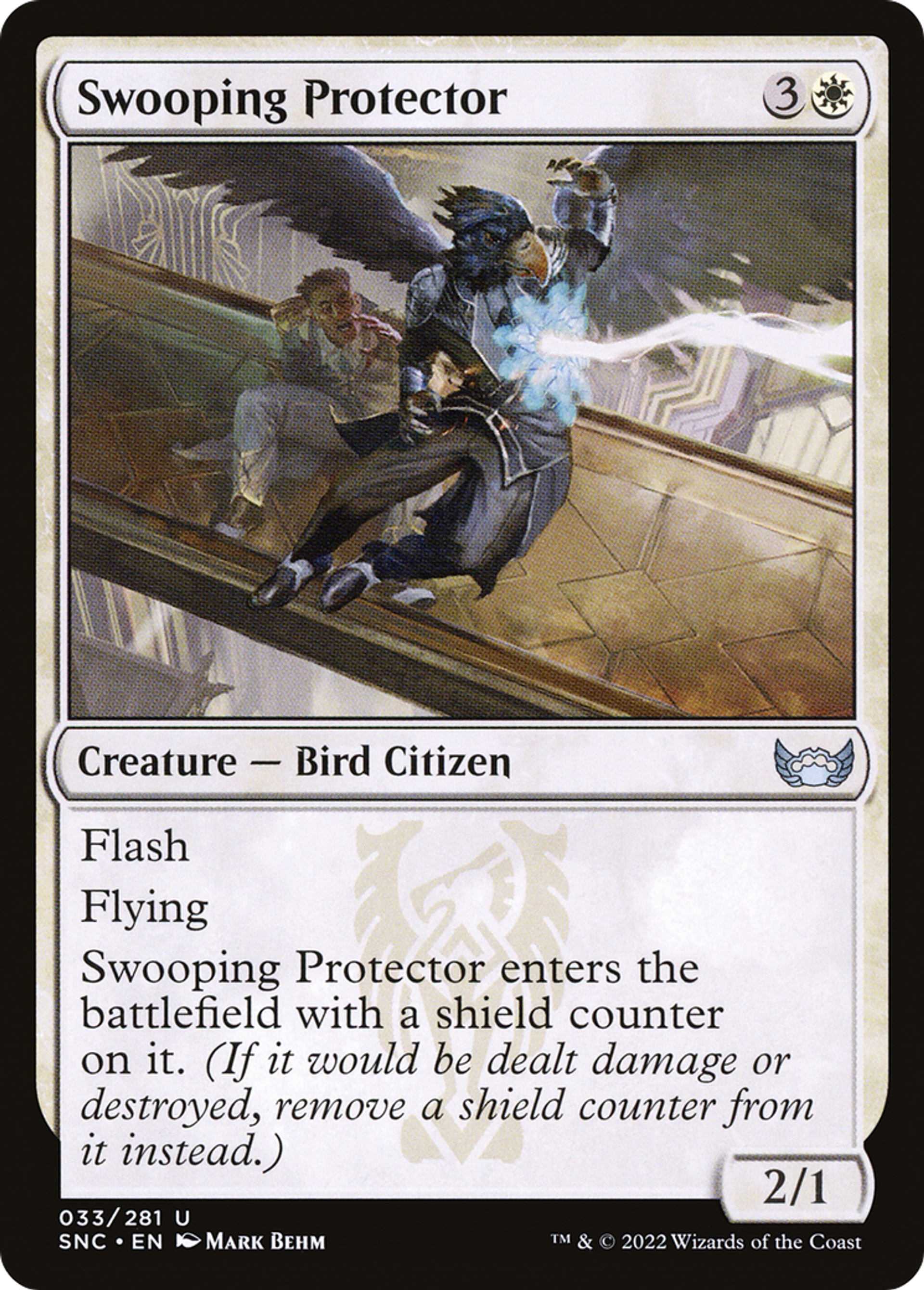 Swooping Protector — Streets of New Capenna — Magic: The Gathering