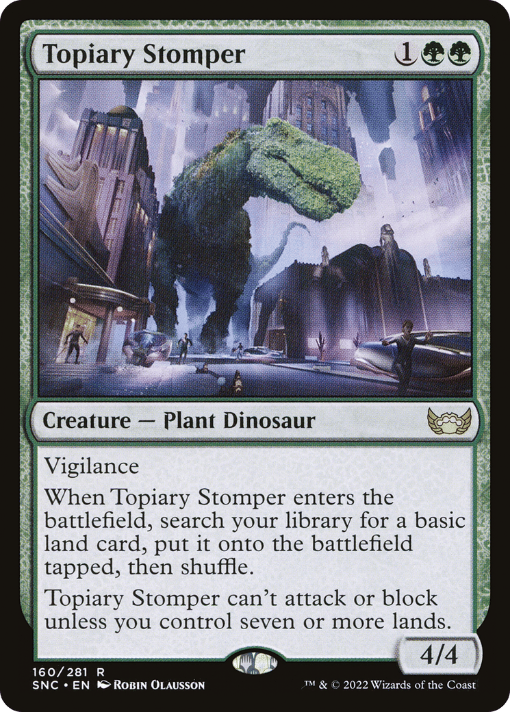 Topiary Stomper — Streets of New Capenna — Magic: The Gathering