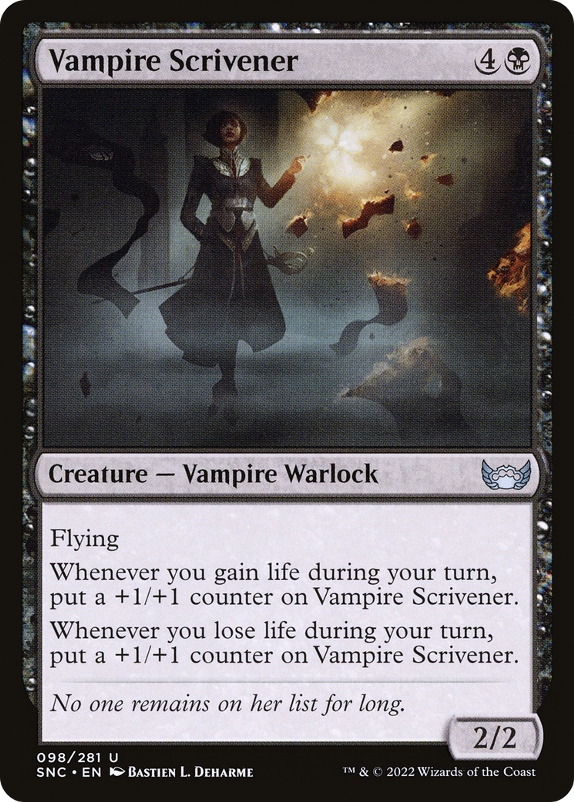 Vampire Scrivener — Streets of New Capenna — Magic: The Gathering