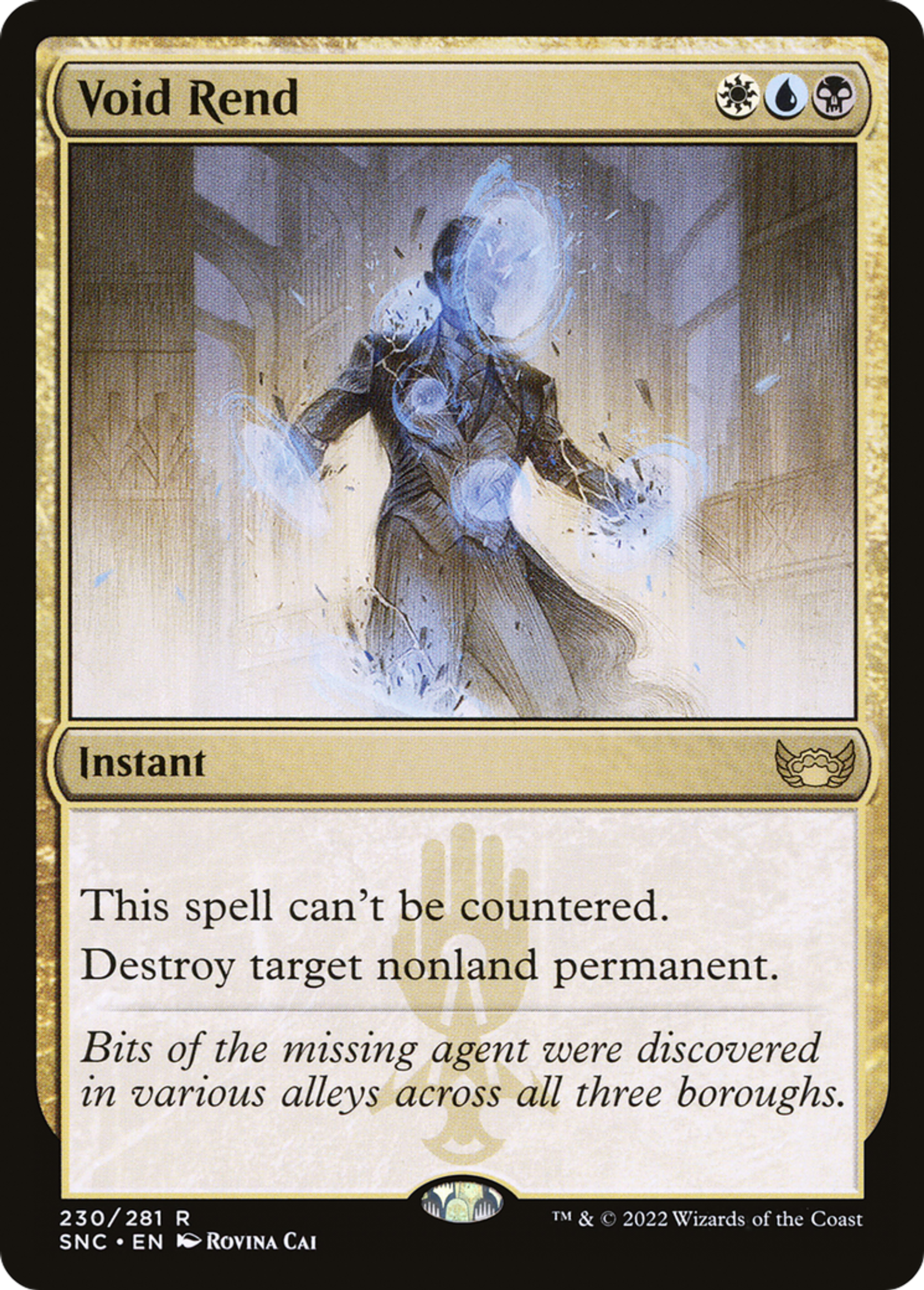 Déchiqueté par le vide — Streets of New Capenna — Magic: The Gathering