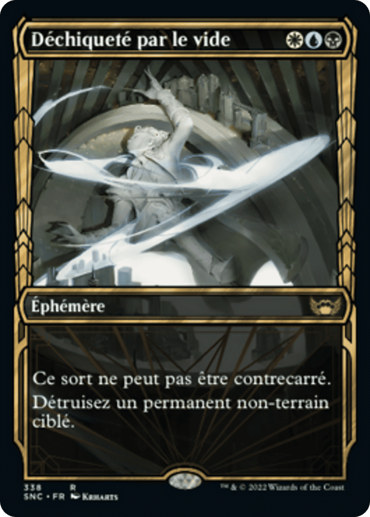 Déchiqueté par le vide — Streets of New Capenna — Magic: The Gathering