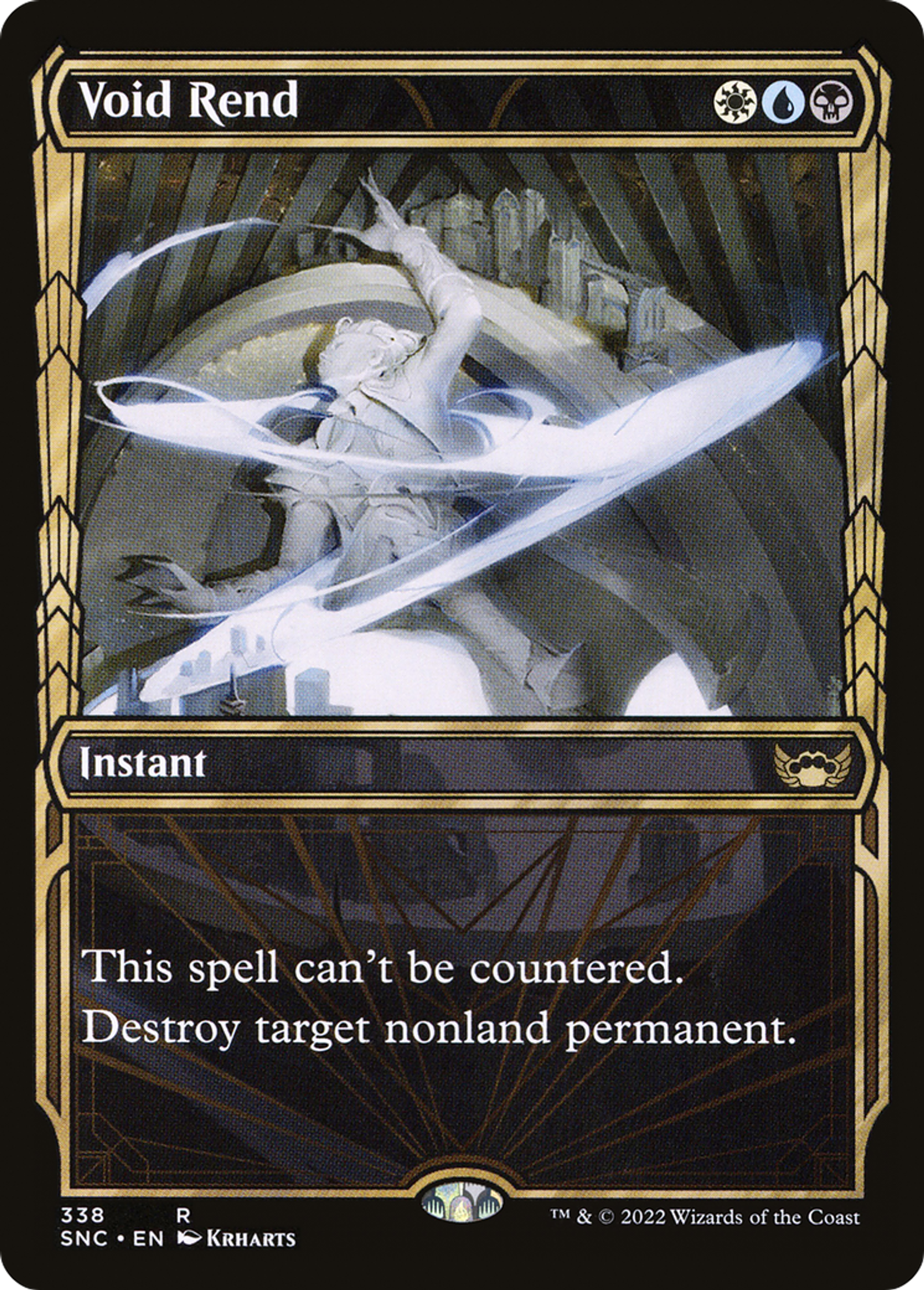 Déchiqueté par le vide — Streets of New Capenna — Magic: The Gathering