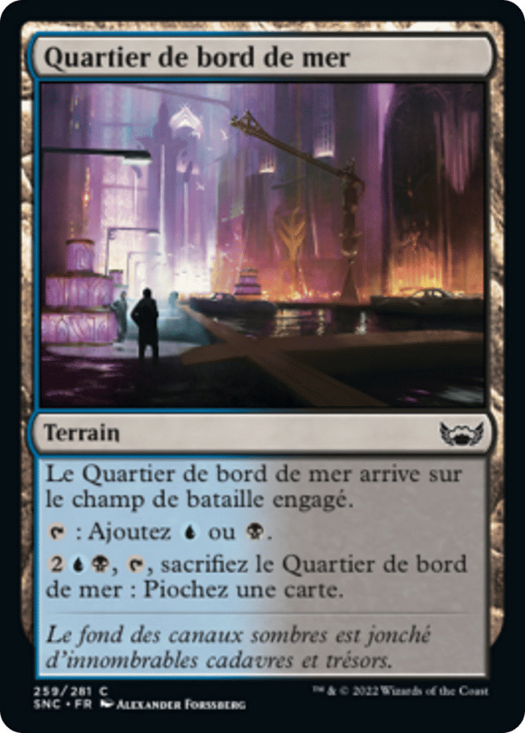 Quartier de bord de mer — Streets of New Capenna — Magic: The Gathering