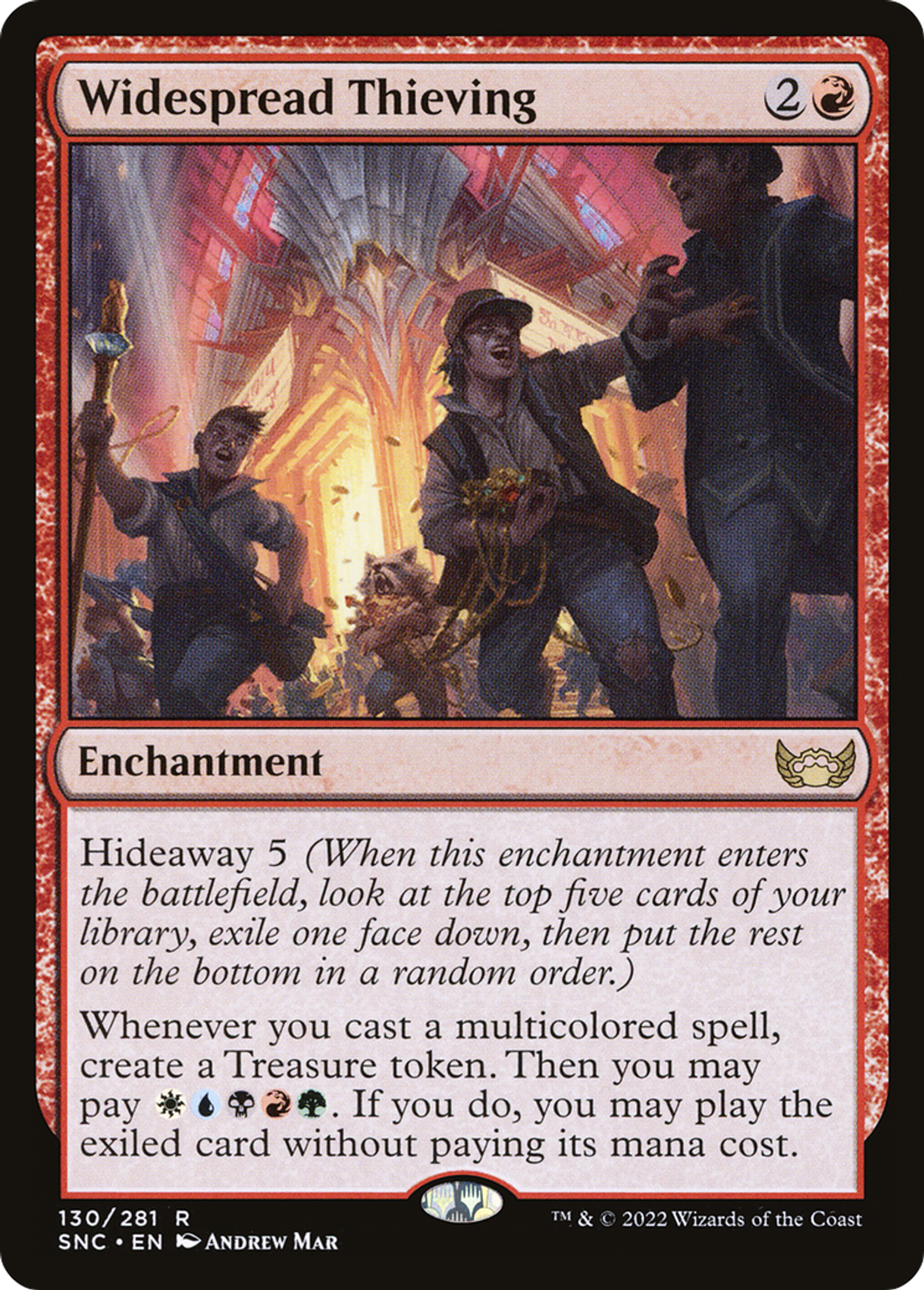 Widespread Thieving — Streets of New Capenna — Magic: The Gathering