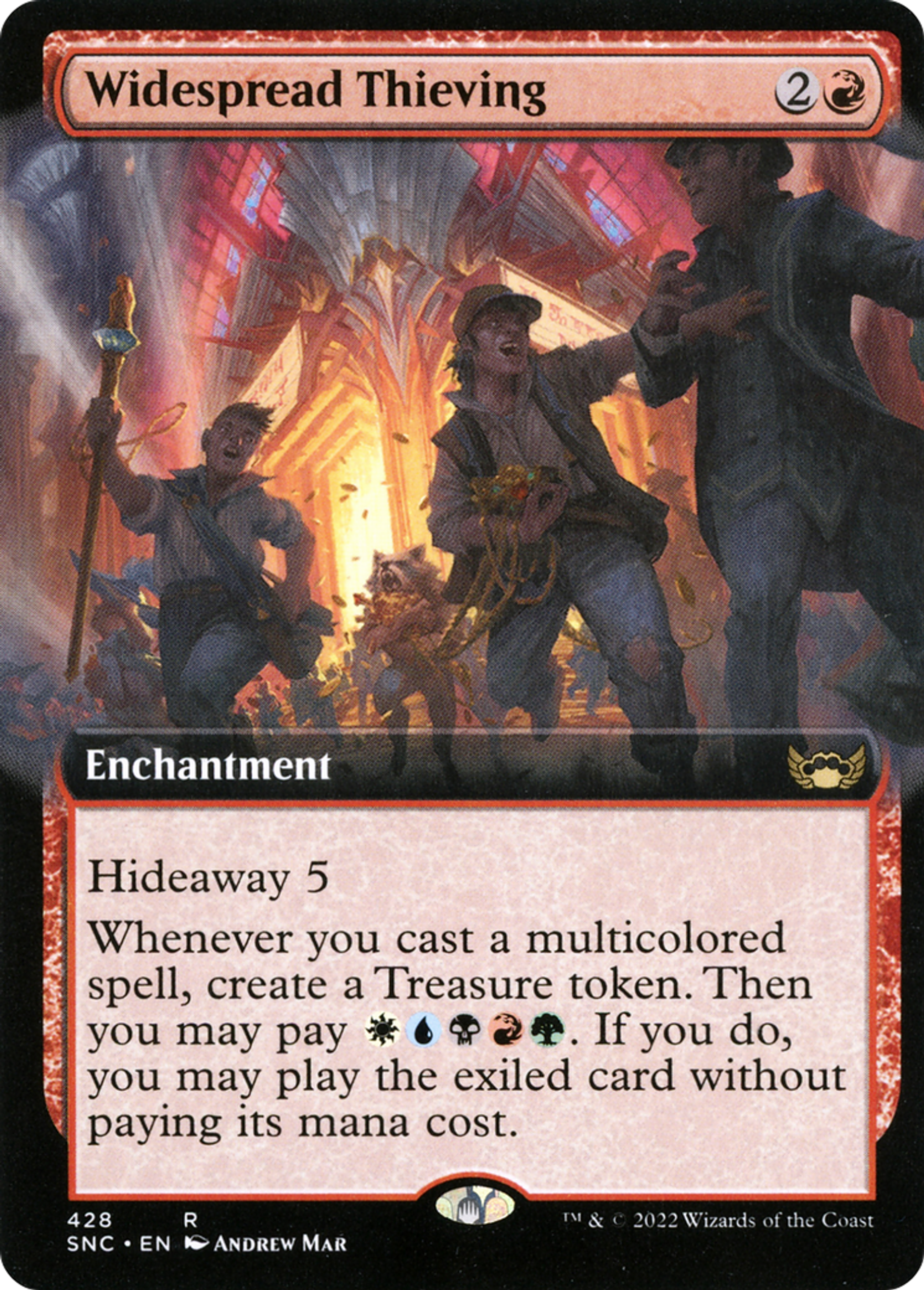 Widespread Thieving — Streets of New Capenna — Magic: The Gathering