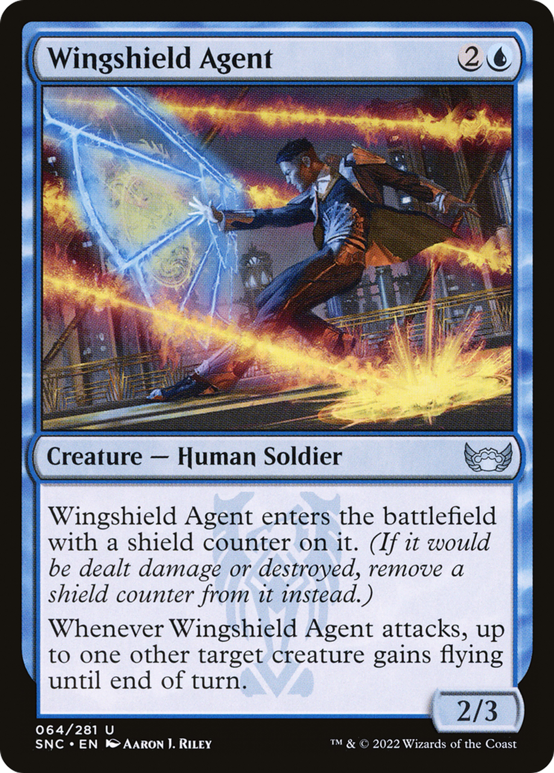 Wingshield Agent — Streets of New Capenna — Magic: The Gathering