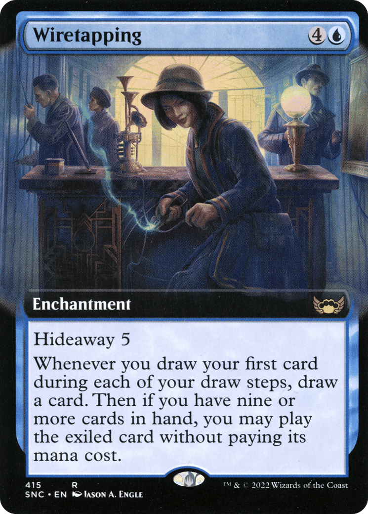 Wiretapping — Streets of New Capenna — Magic: The Gathering