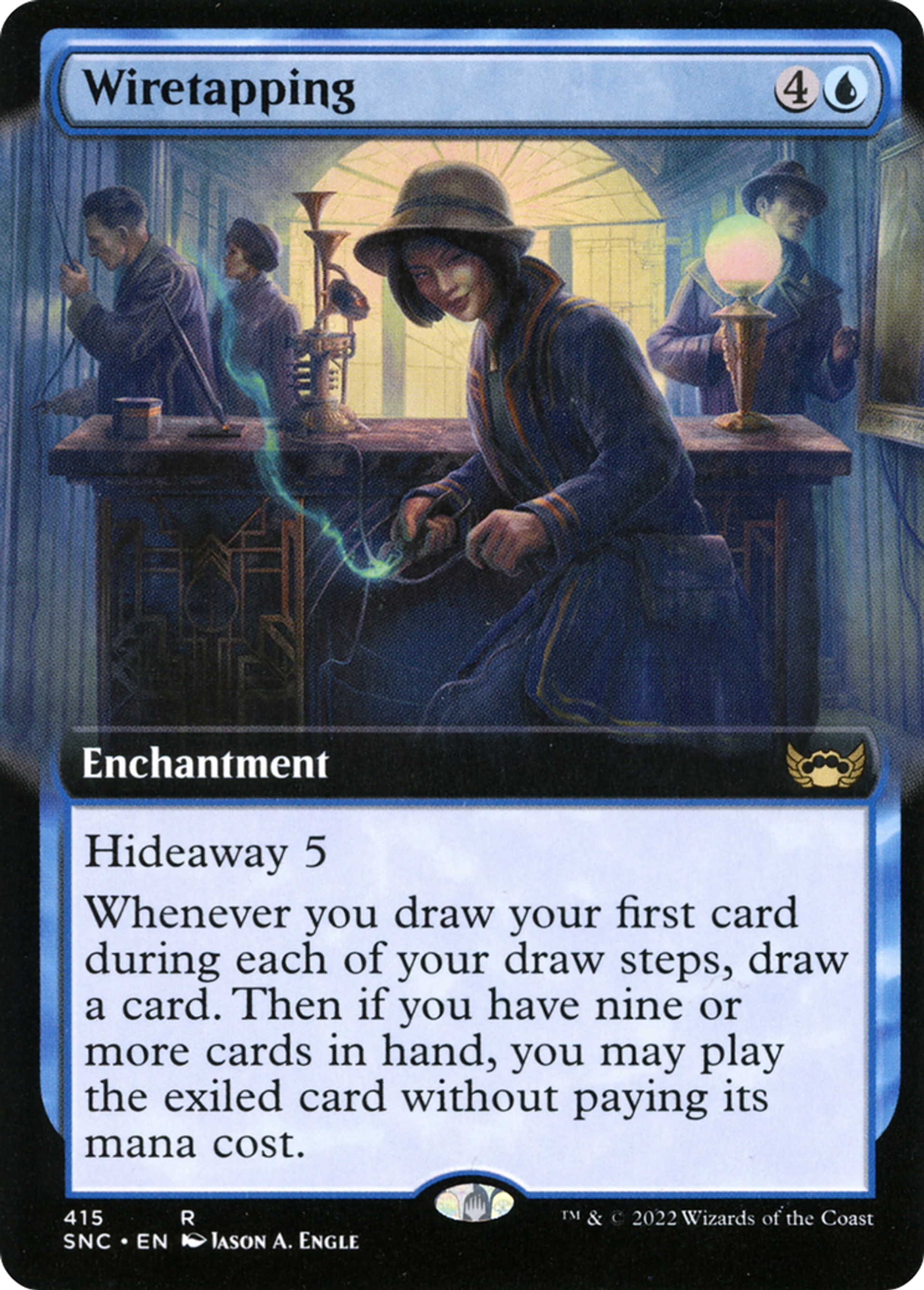 Wiretapping — Streets of New Capenna — Magic: The Gathering