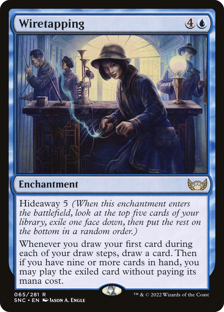 Wiretapping — Streets of New Capenna — Magic: The Gathering