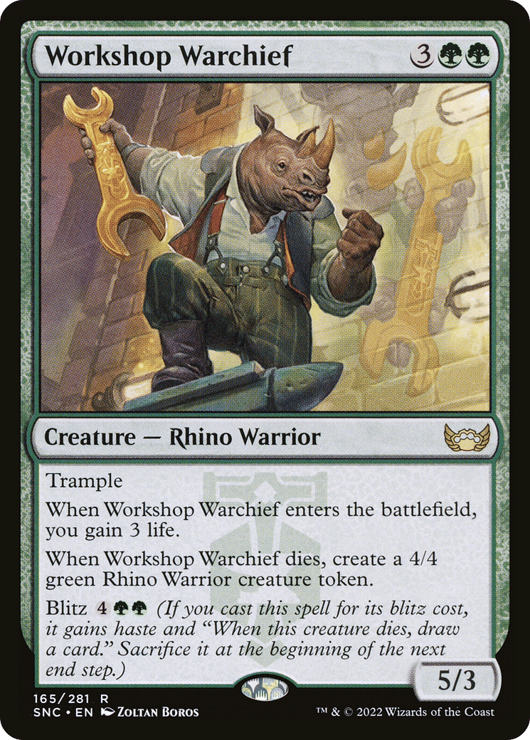 Workshop Warchief — Streets of New Capenna — Magic: The Gathering