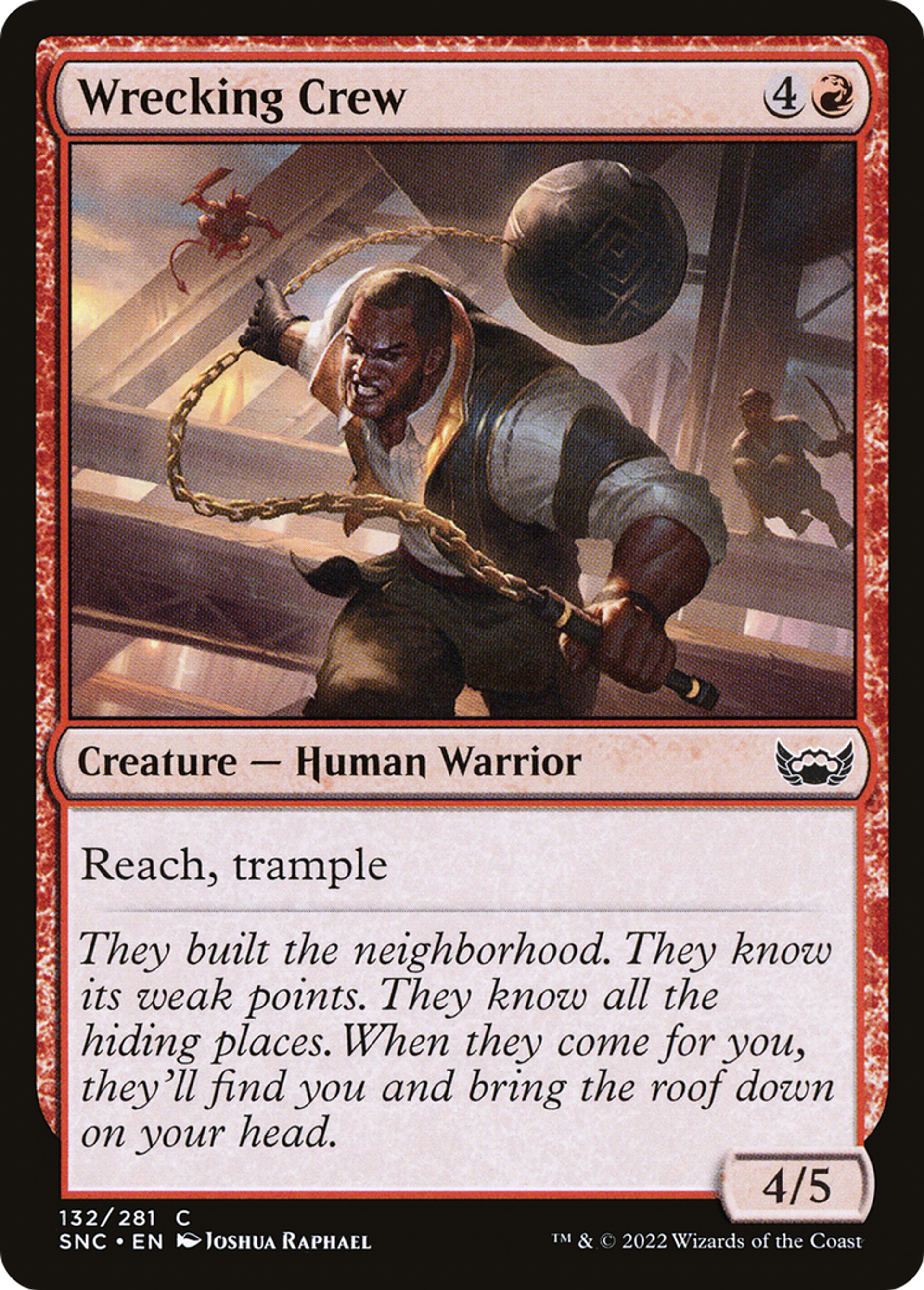 Wrecking Crew — Streets of New Capenna — Magic: The Gathering
