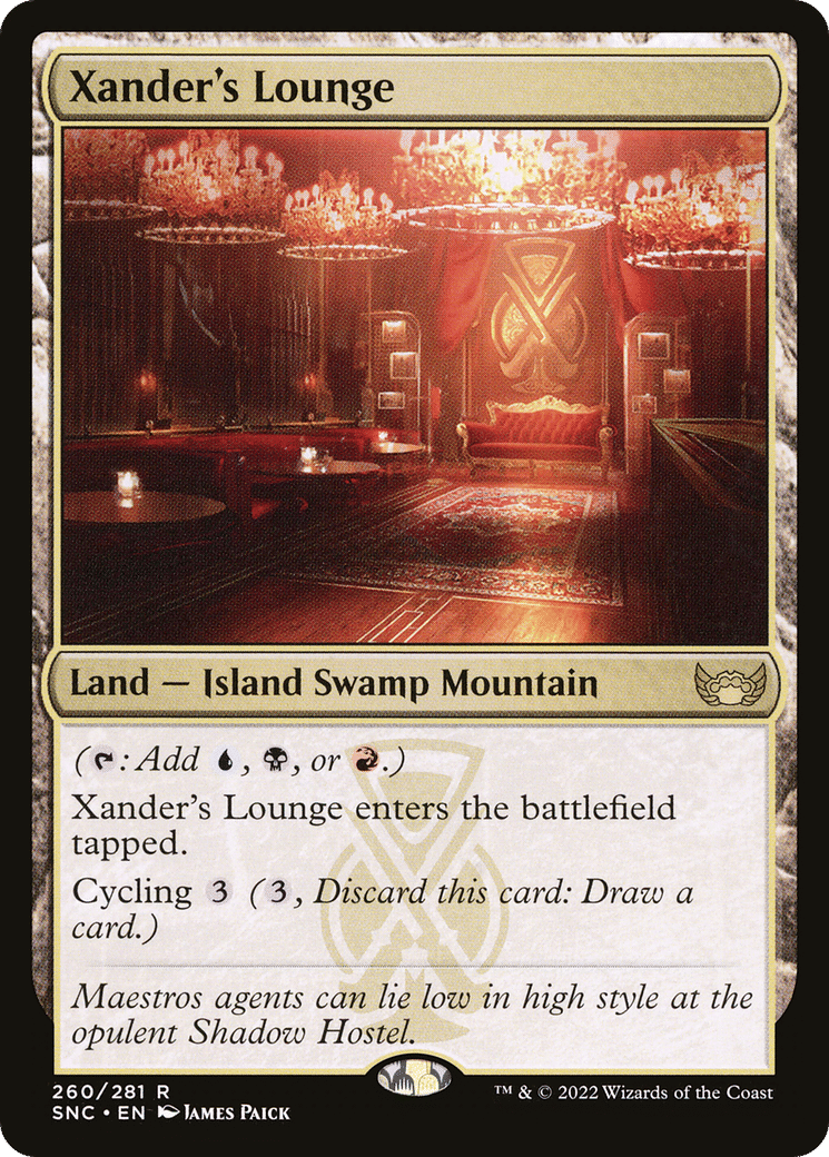 Xander's Lounge — Streets of New Capenna — Magic: The Gathering