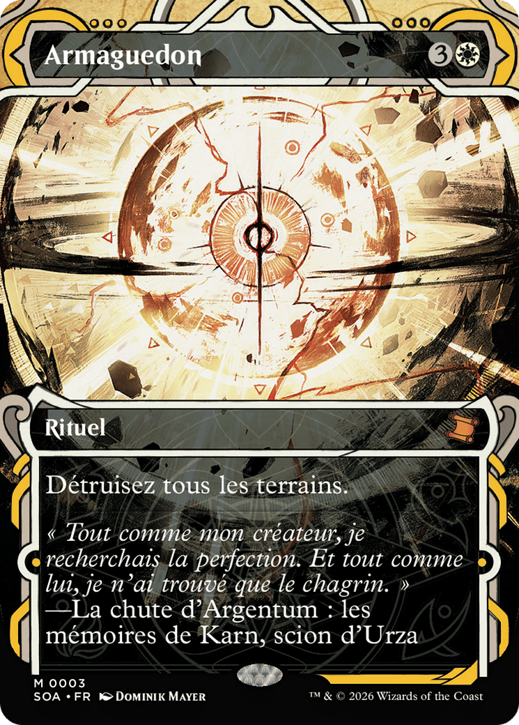 Armaguedon — Secrets of Strixhaven Mystical Archive — Magic: The Gathering
